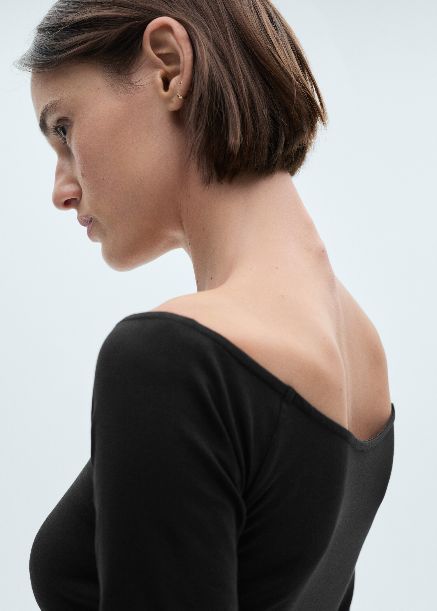 Kombiniertes Kleid in A-Linie - Detail des Artikels 1