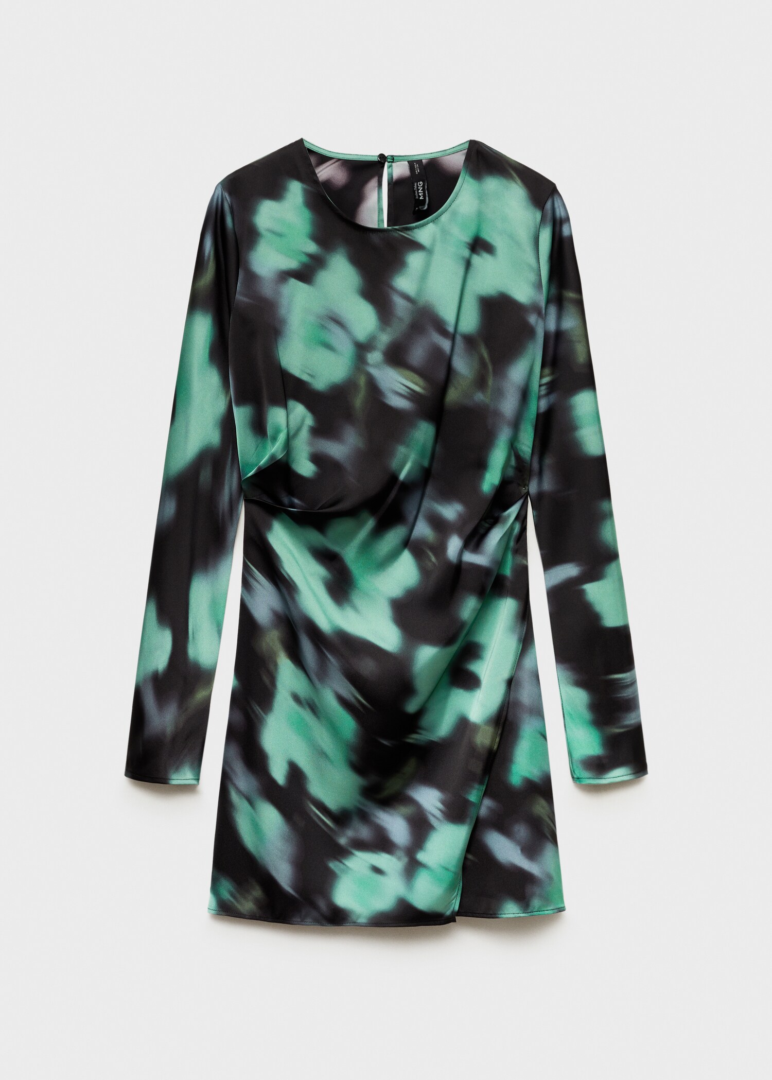 Printed short dress - Article without model