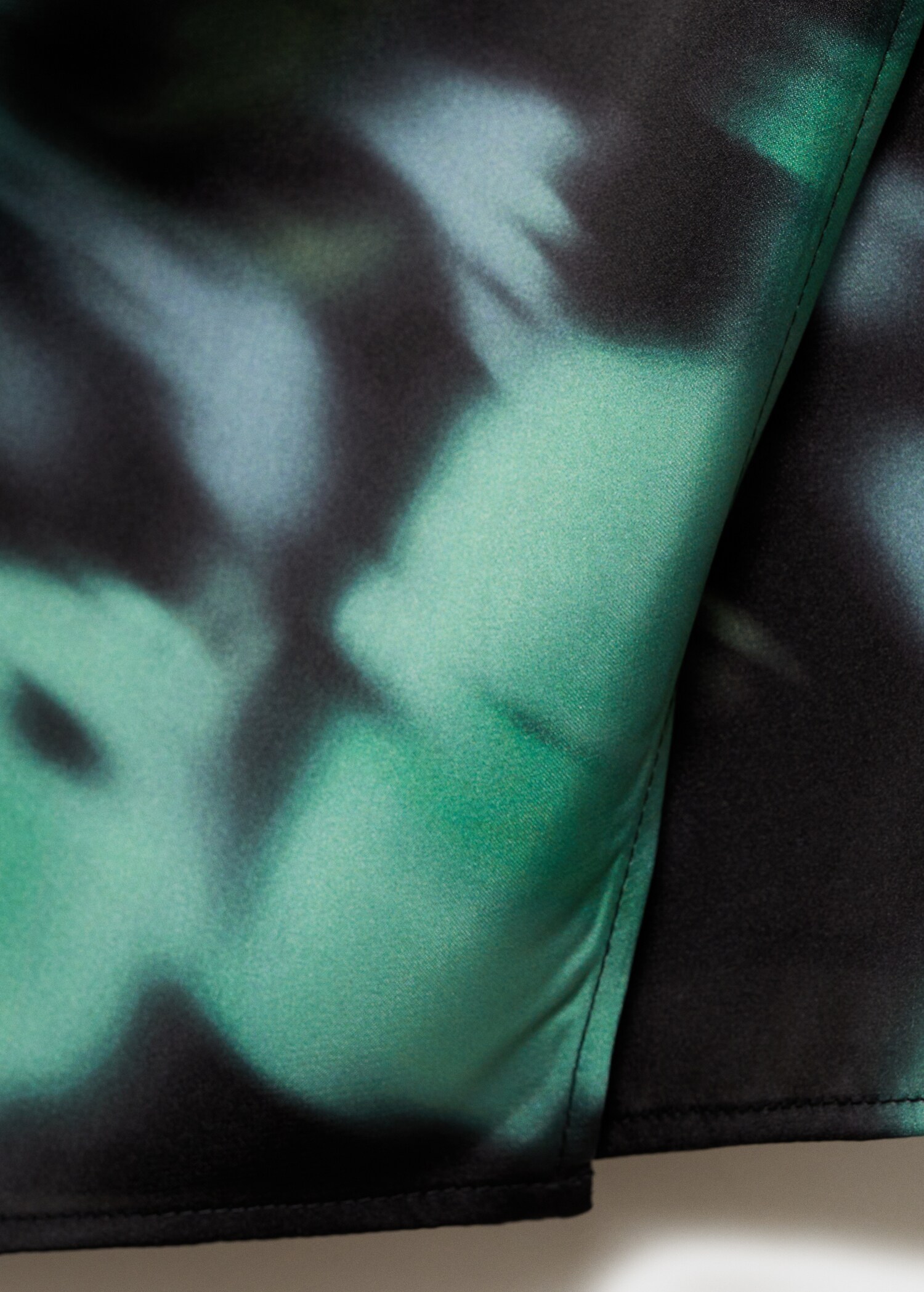 Printed short dress - Details of the article 0