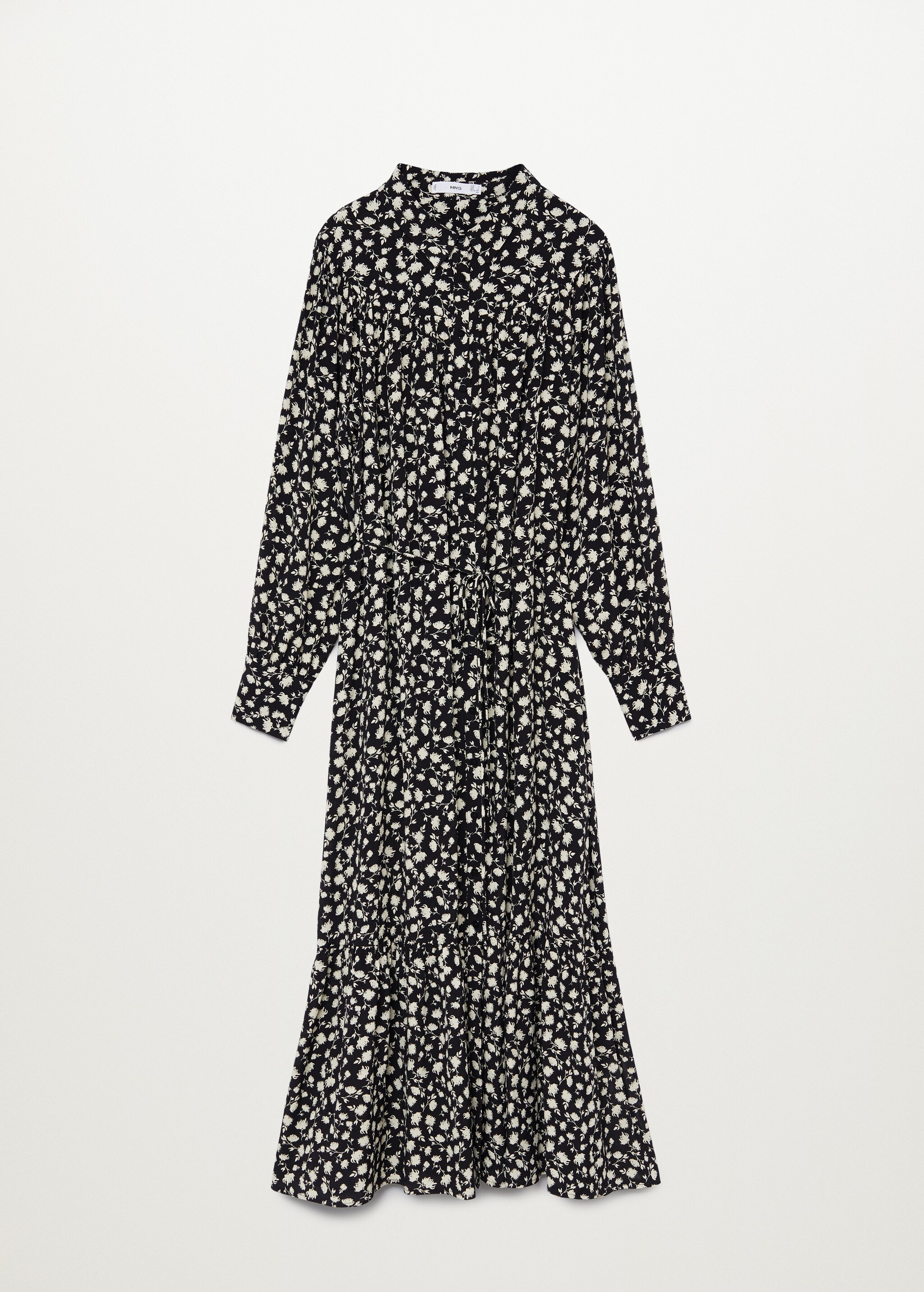 Ruffle printed dress - Article without model