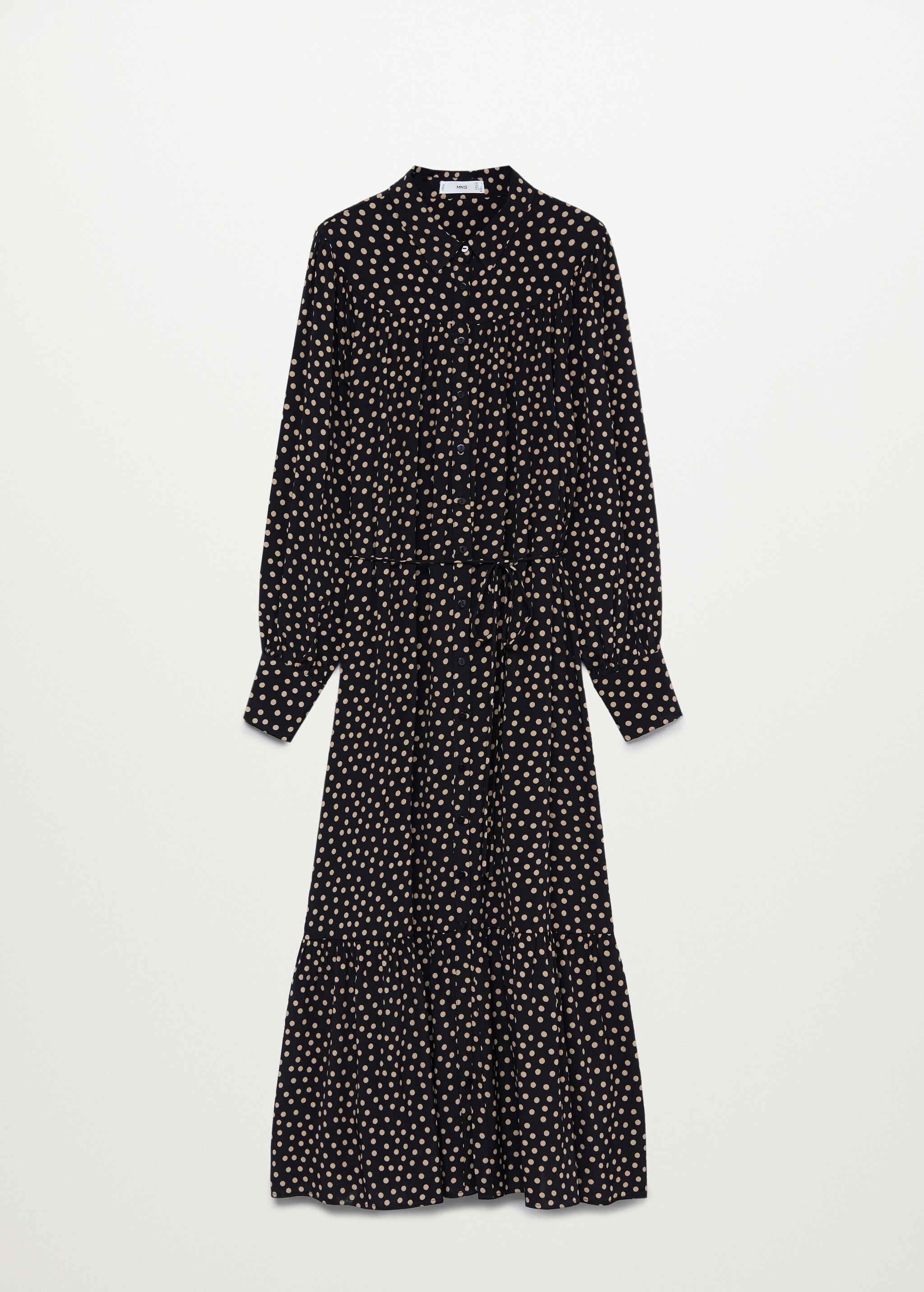 Ruffle printed dress - Article without model