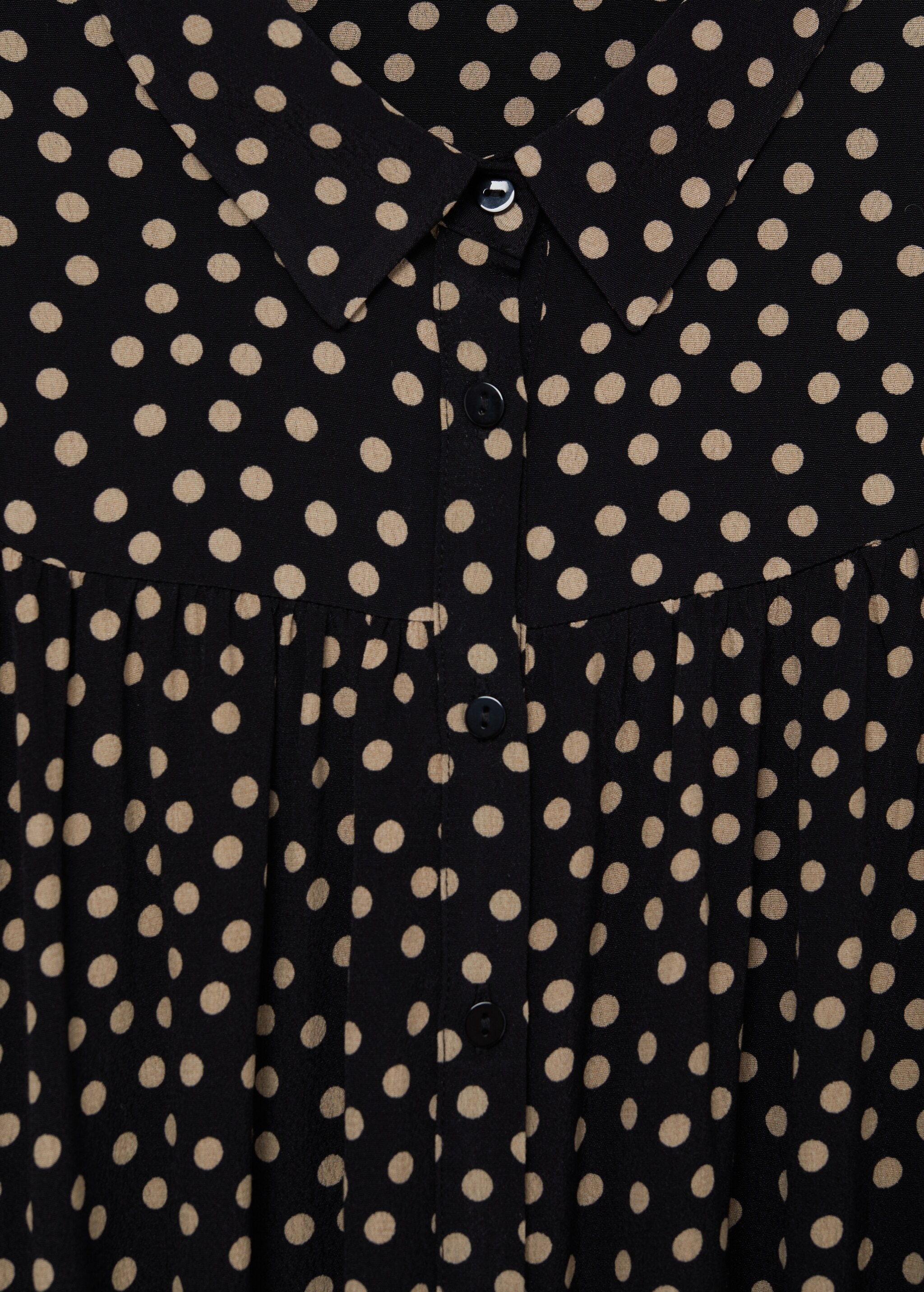 Ruffle printed dress - Details of the article 8