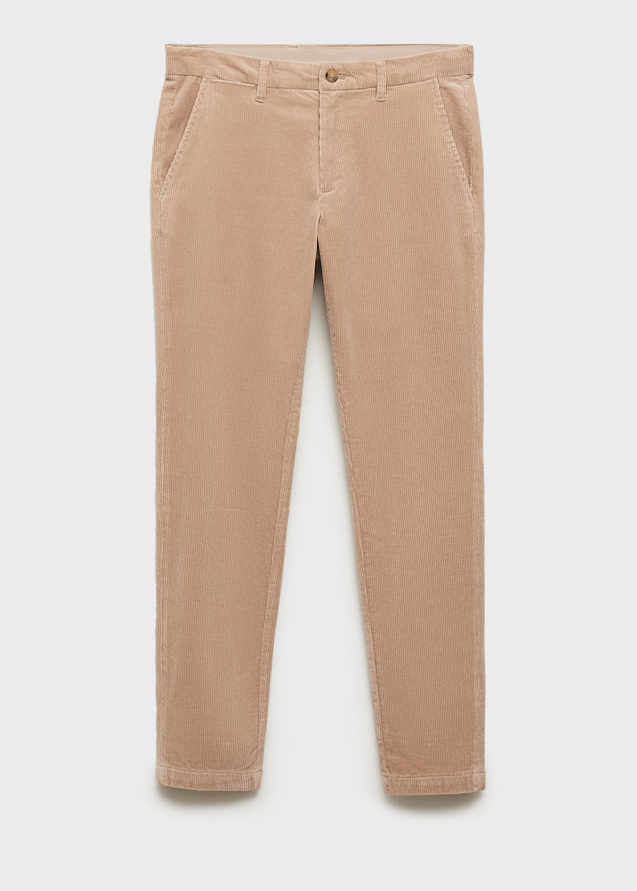 Slim Fit-Cordhose - Artikel ohne Model, Beige. Ref: 77067913-00.
