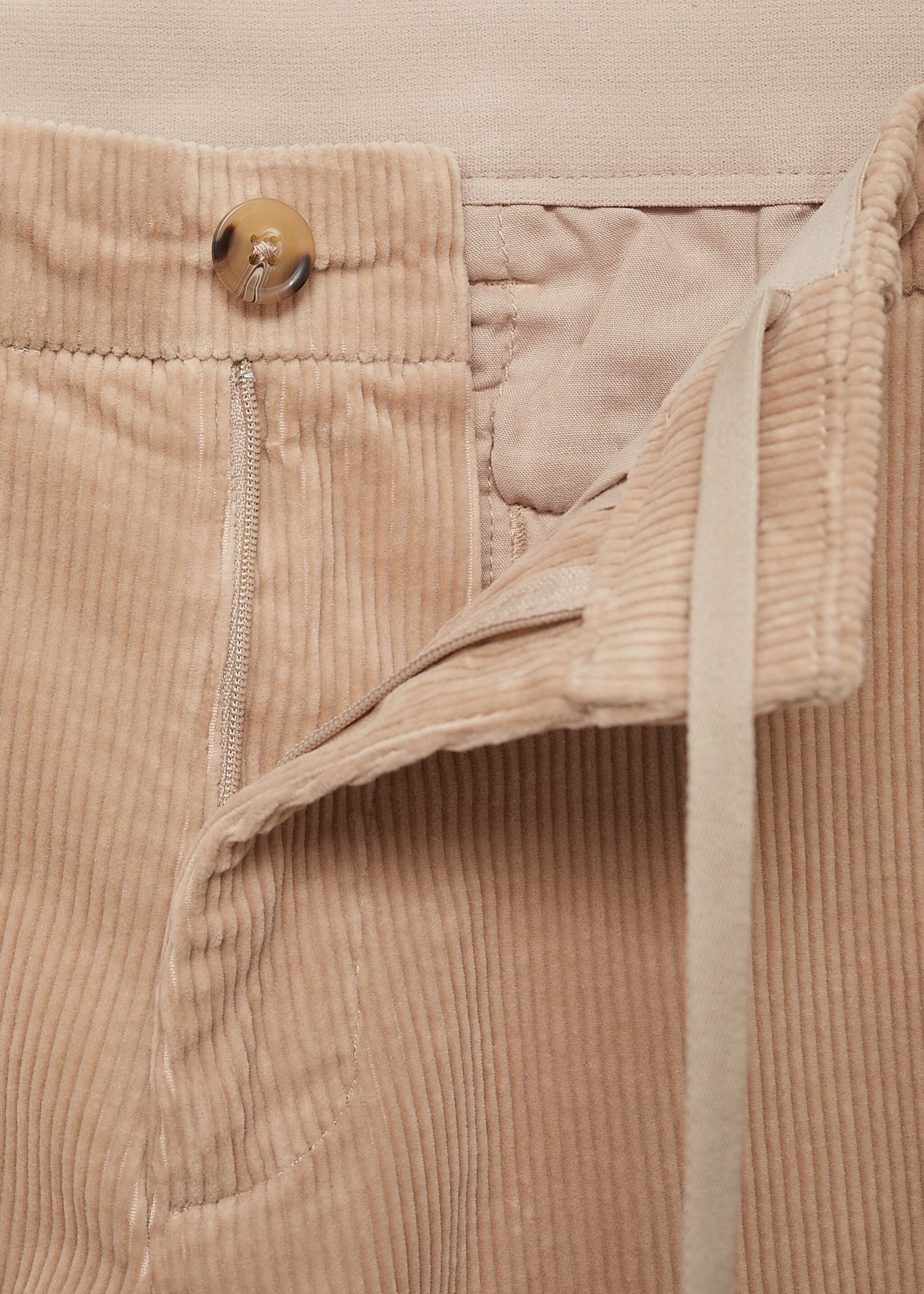 Slim Fit-Cordhose - Detail des Artikels 0, Beige. Ref: 77067913-00.