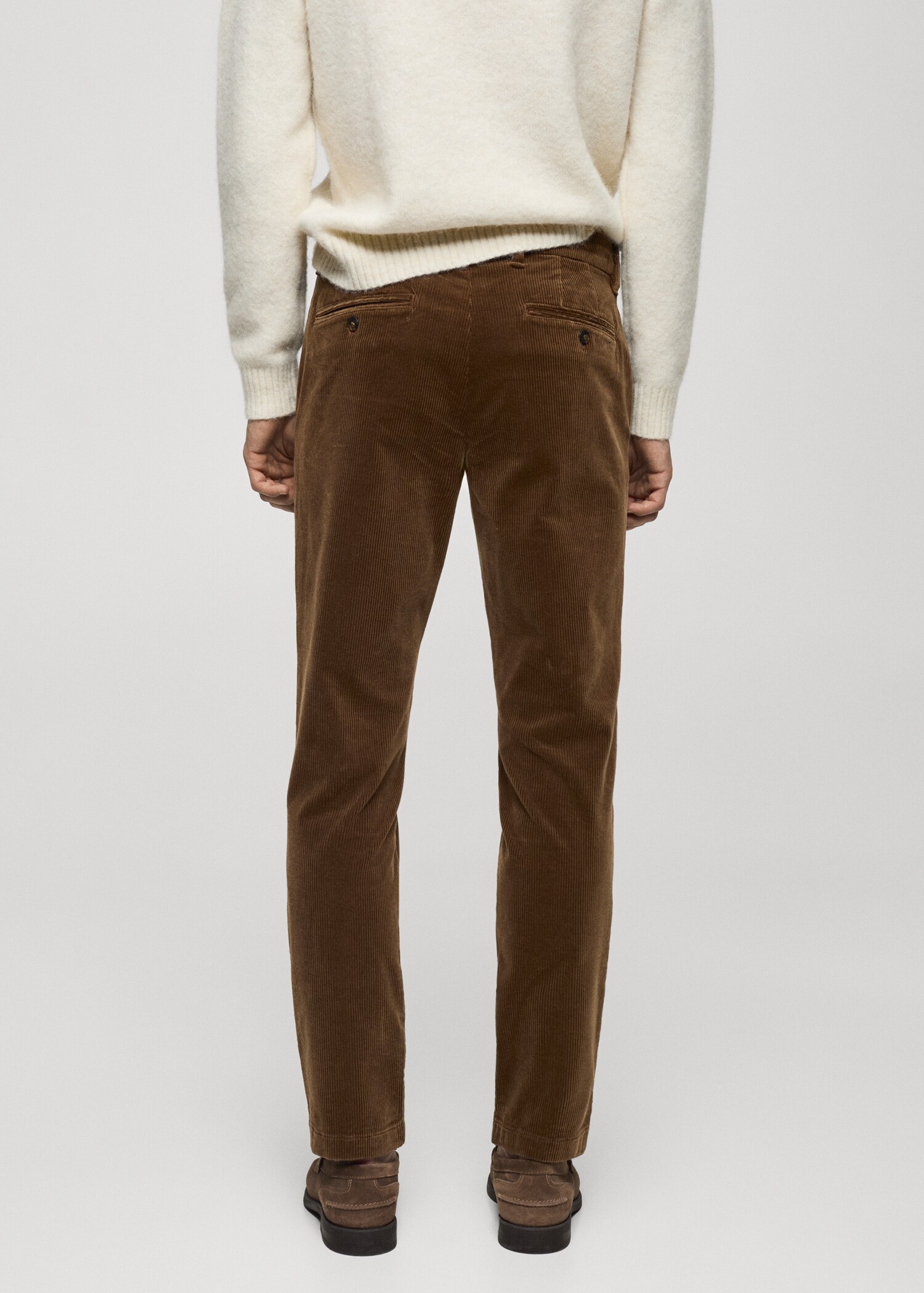 Slim Fit-Cordhose - Rückseite des Artikels