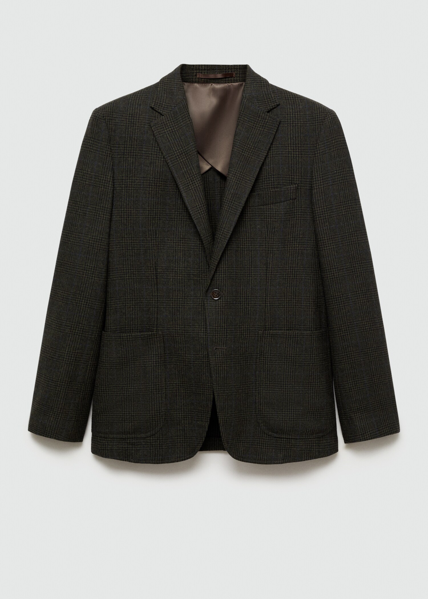 Wool-blend slim-fit suit jacket - Article without model