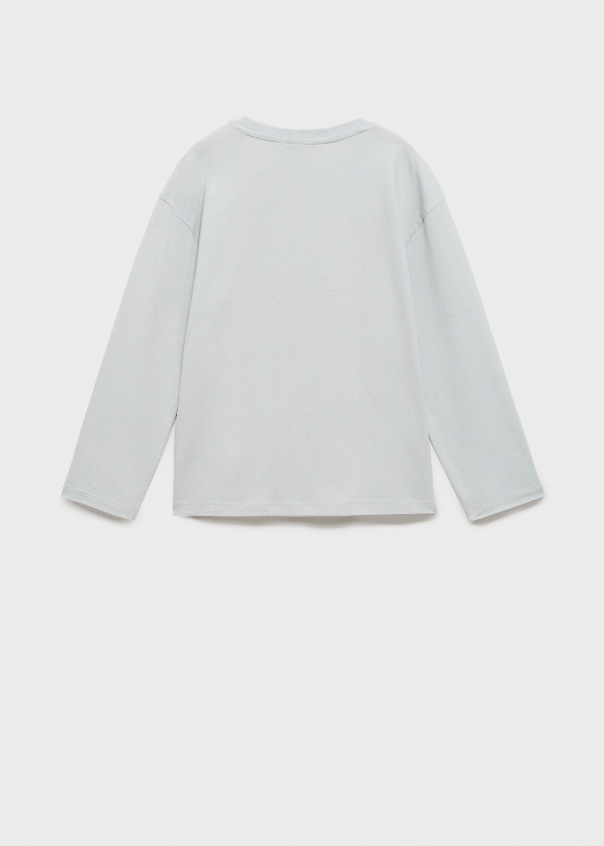 T-shirt imprimé dinosaure - Verso de l’article, Gris clair/pastel. Ref: 77067919-00.