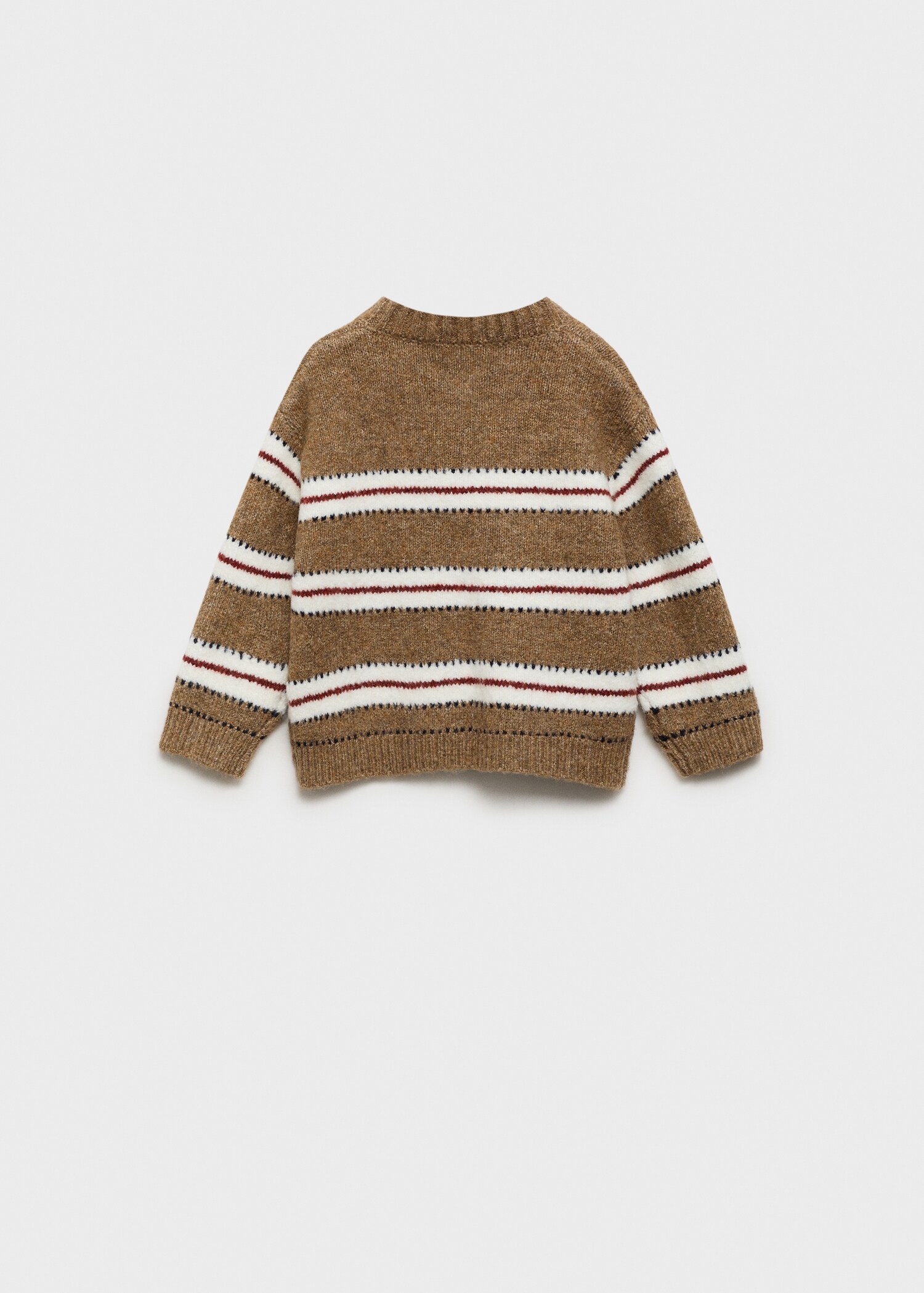 Knit striped sweater - Reverse of the article