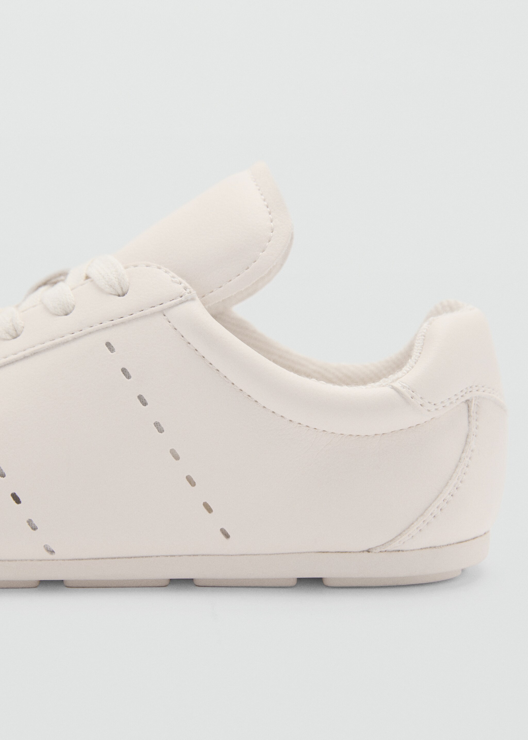 Sznurowane buty sportowe - Szczegóły artykułu 3, Beżowy. Ref: 77067928-00.