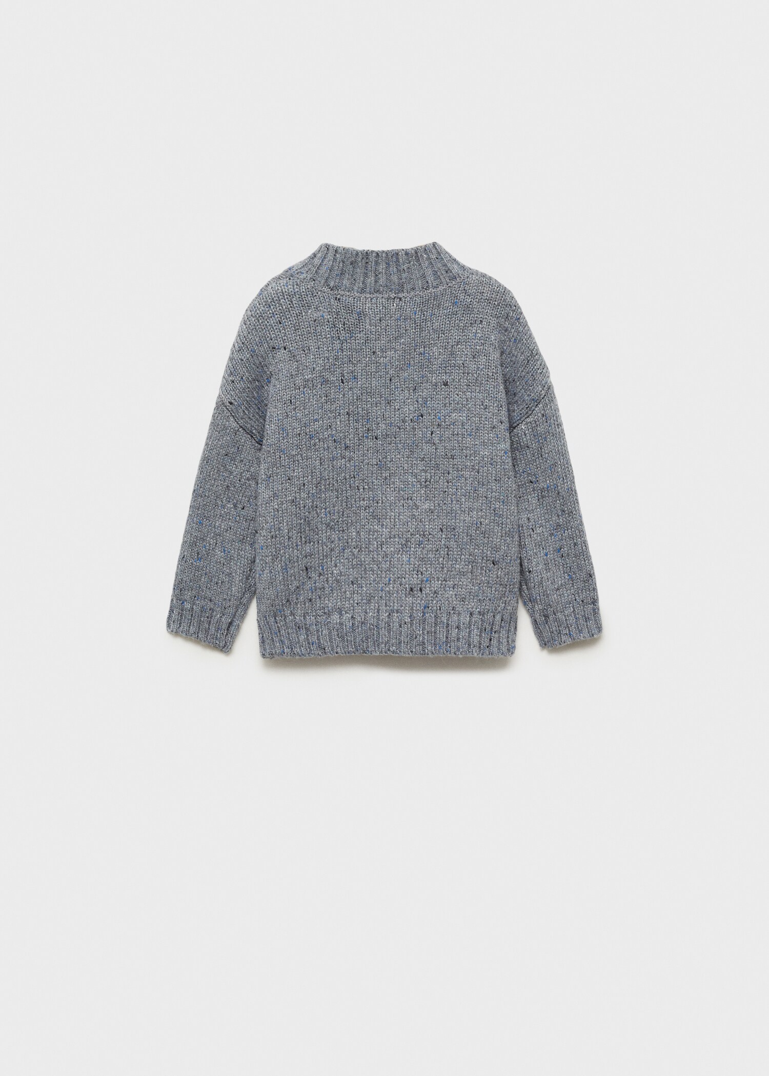 Zipped knit cardigan - Reverse of the article