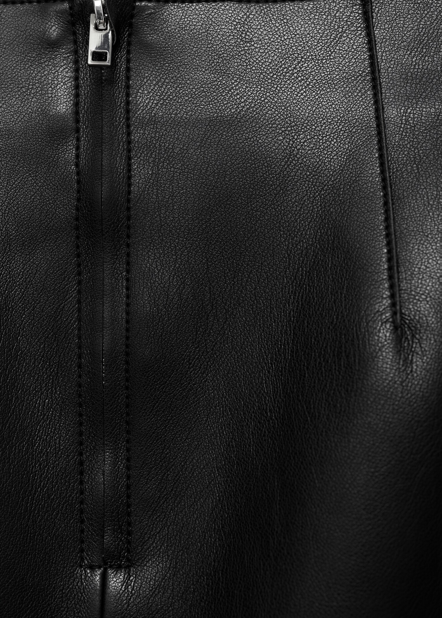 Minirock mit Leder-Effekt - Detail des Artikels 0