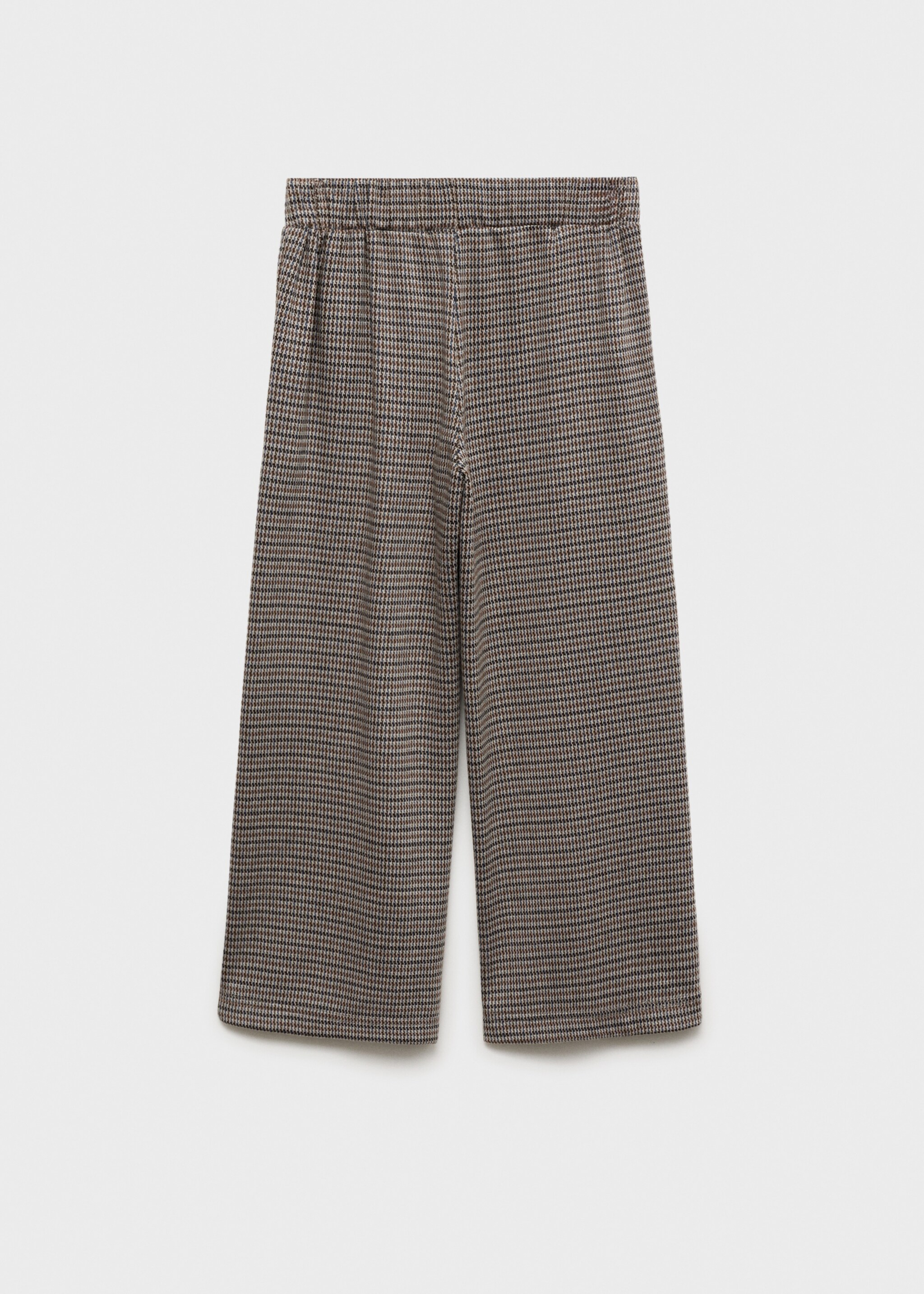 Pantaloni pied-de-poule - Retro dell'articolo, Marrone. Ref: 77068269-00.