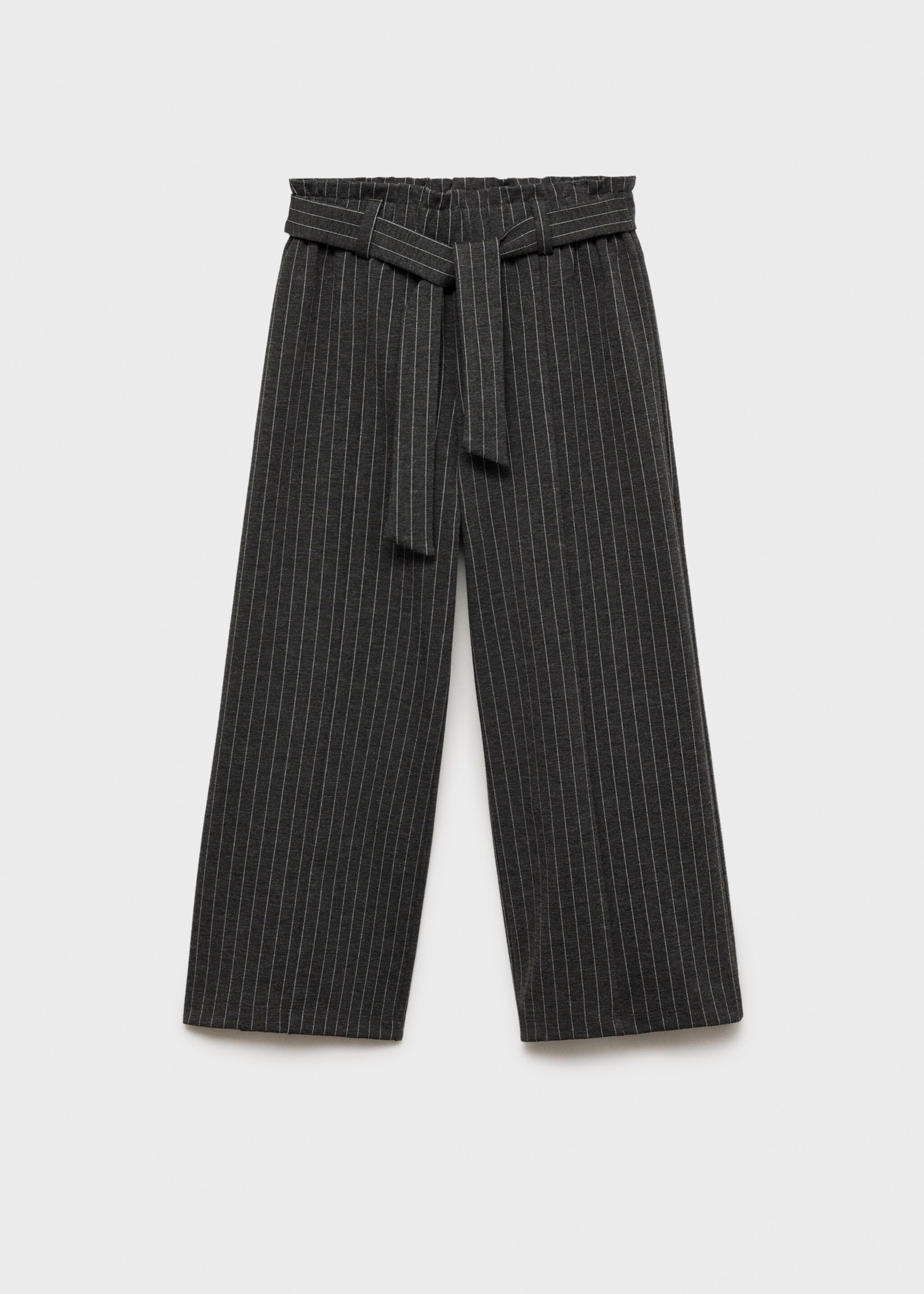 Pantalón culotte rayas - Artículo sin modelo, Gris antracita. Ref: 77068270-00.