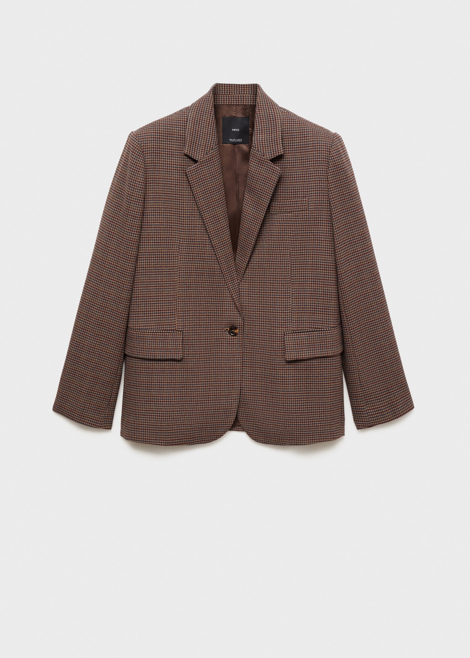 Houndstooth-check jacket - Article without model