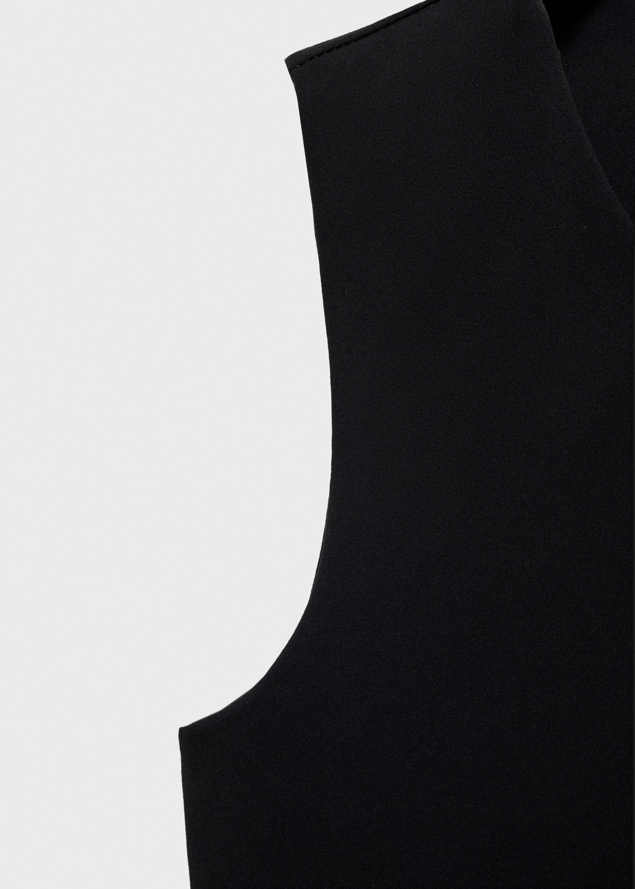 Top diseño asimétrico - Detalle del artículo 0, Negro. Ref: 77068272-00.