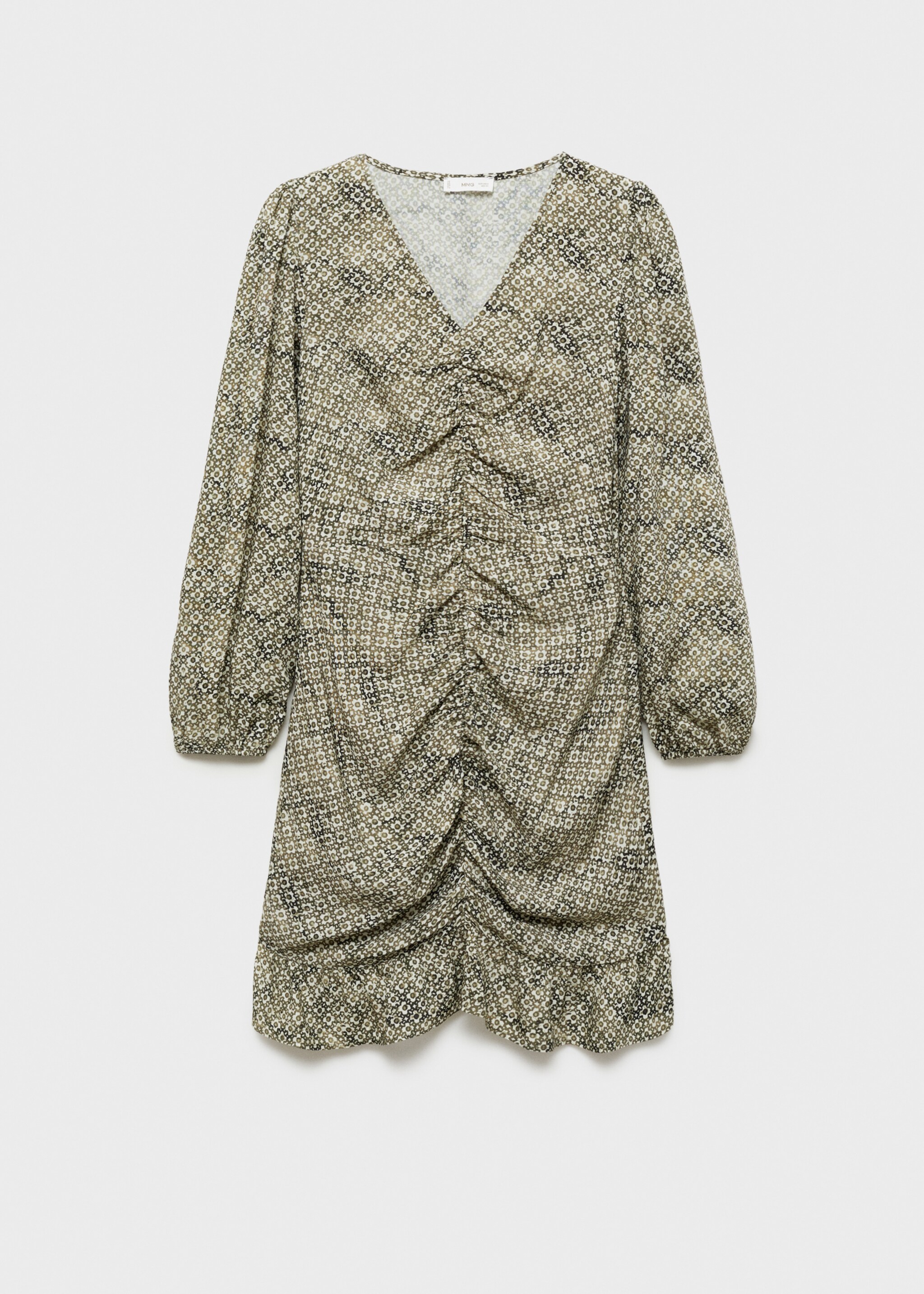 Ruched detail flower dress - Article without model