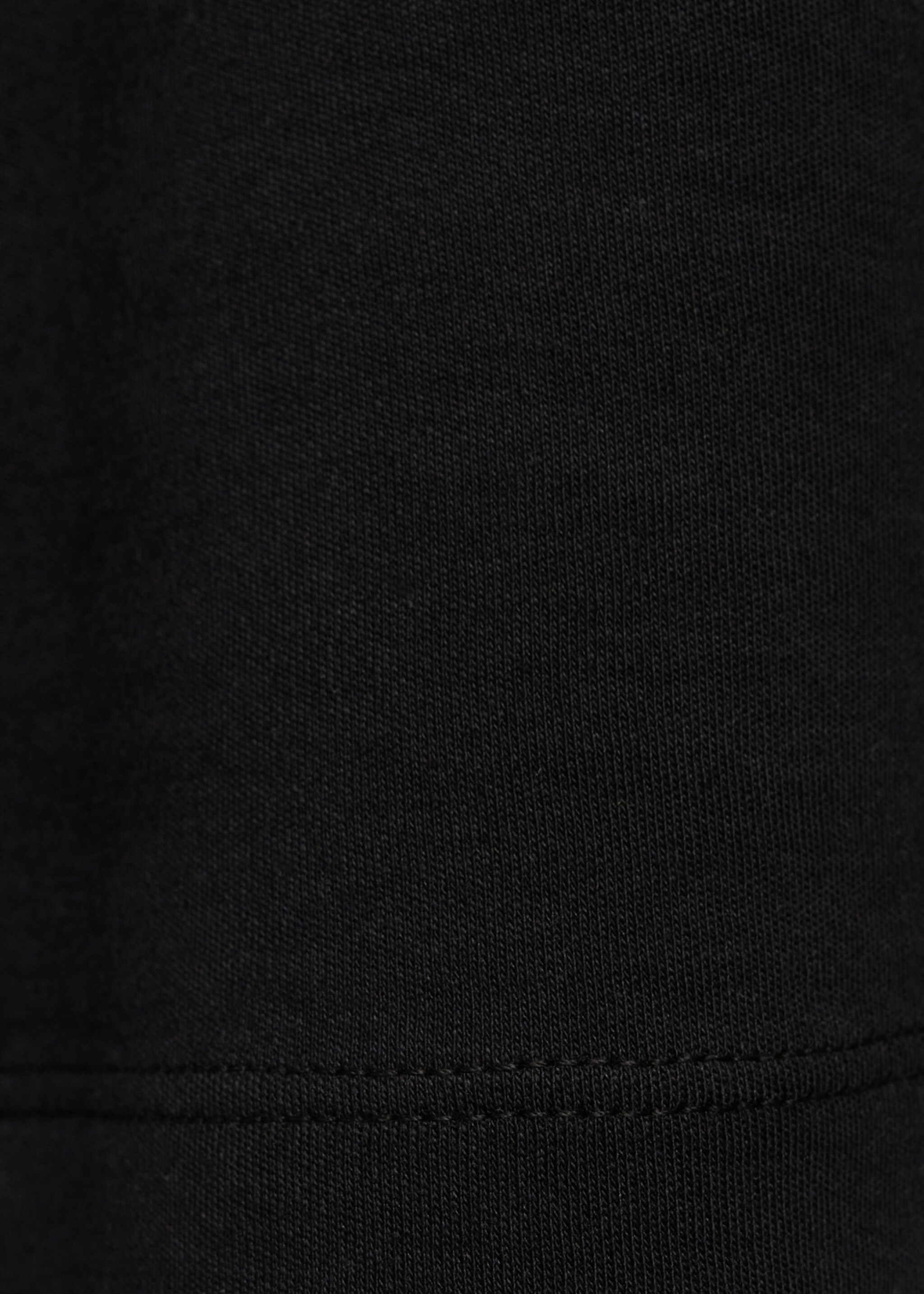 Camiseta 100% algodón oversize - Detalle del artículo 0, Negro. Ref: 77068637-00.