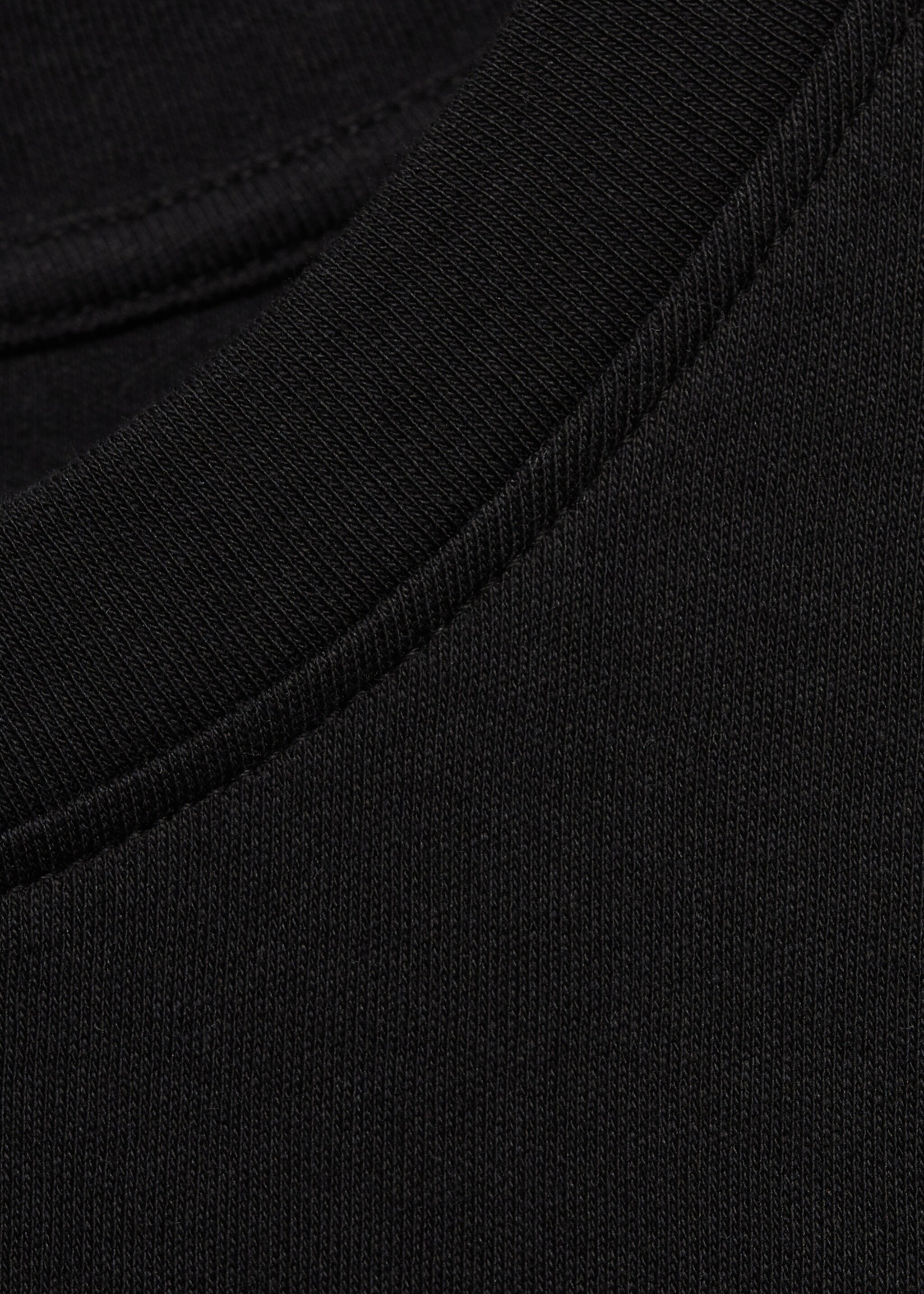 Camiseta 100% algodón oversize - Detalle del artículo 8, Negro. Ref: 77068637-00.