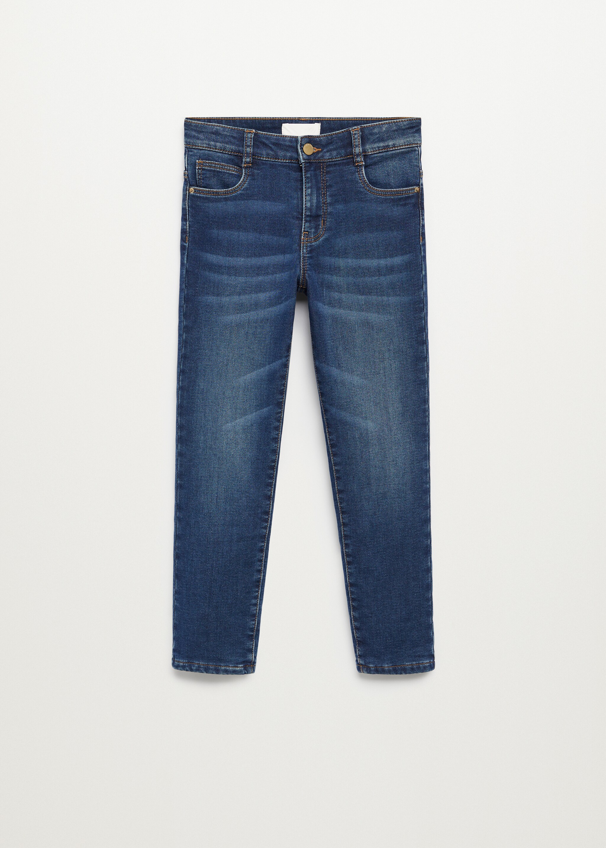 Comfy jeans with printed lining - Article without model
