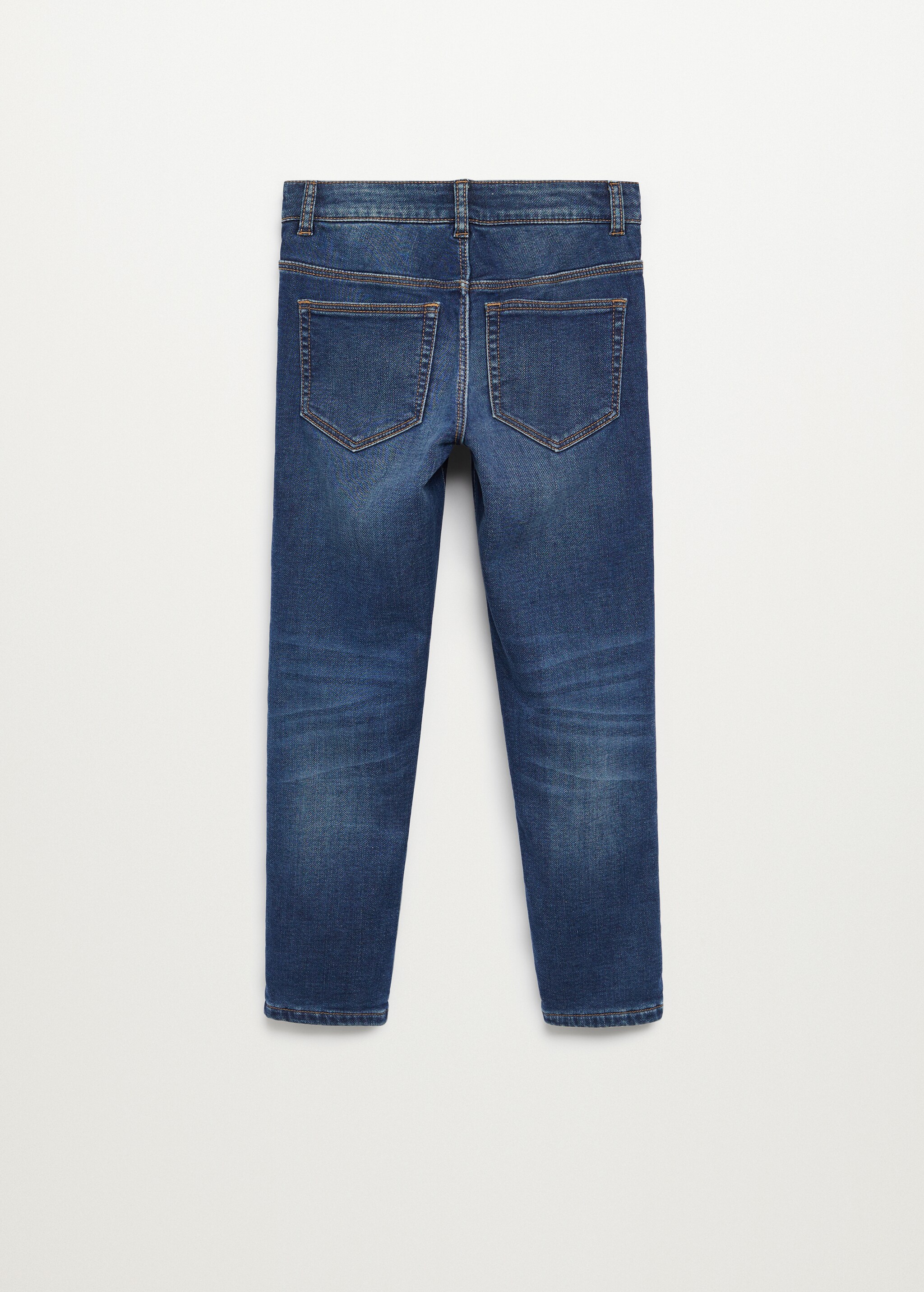 Comfy jeans with printed lining - Reverse of the article