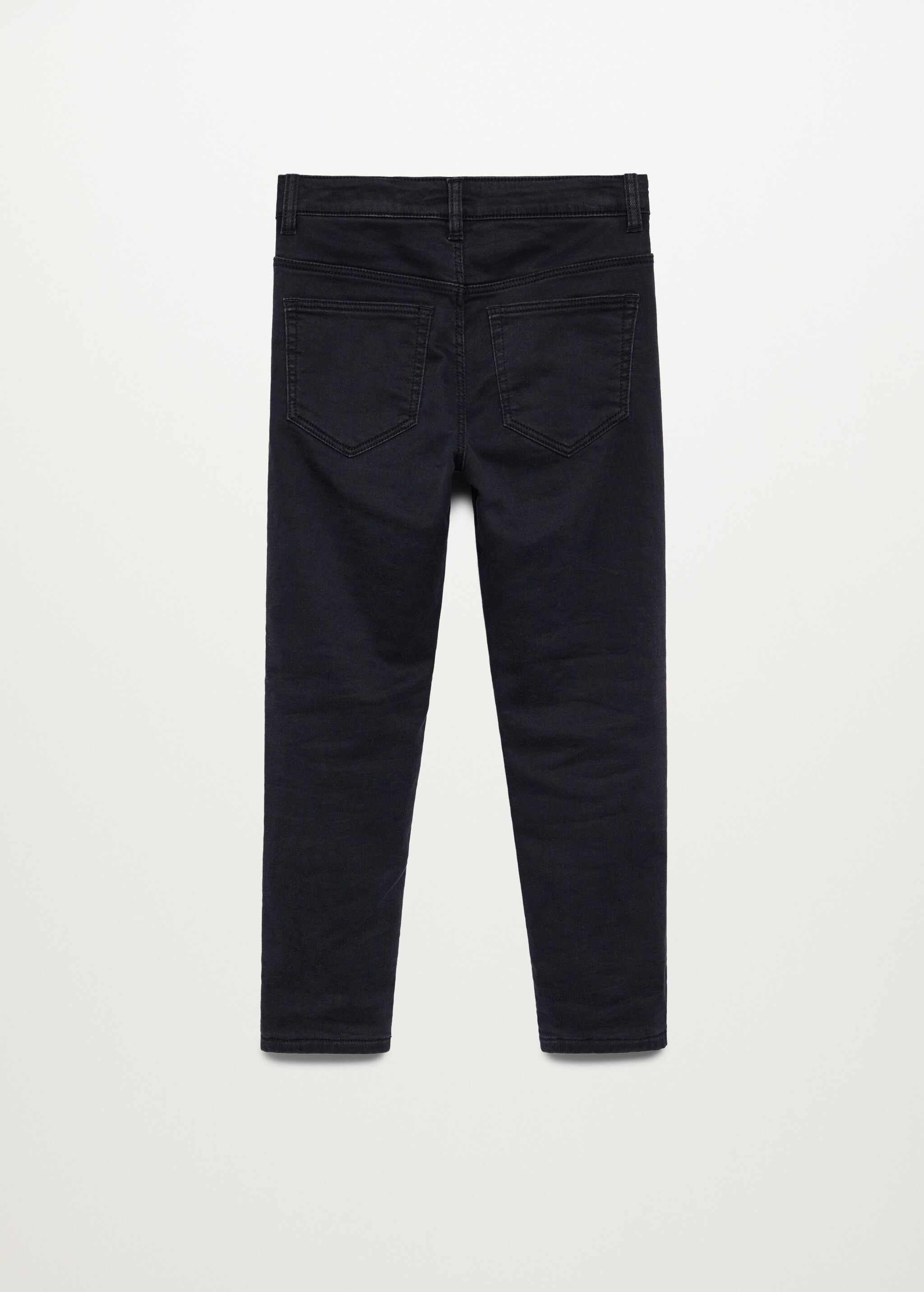 Comfy jeans with printed lining - Reverse of the article