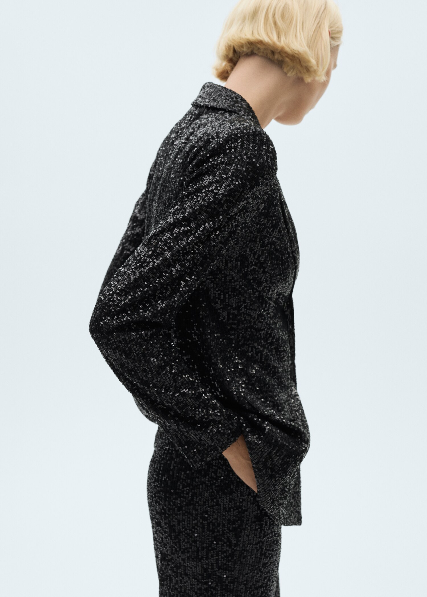 Sequin suit jacket - Medium plane