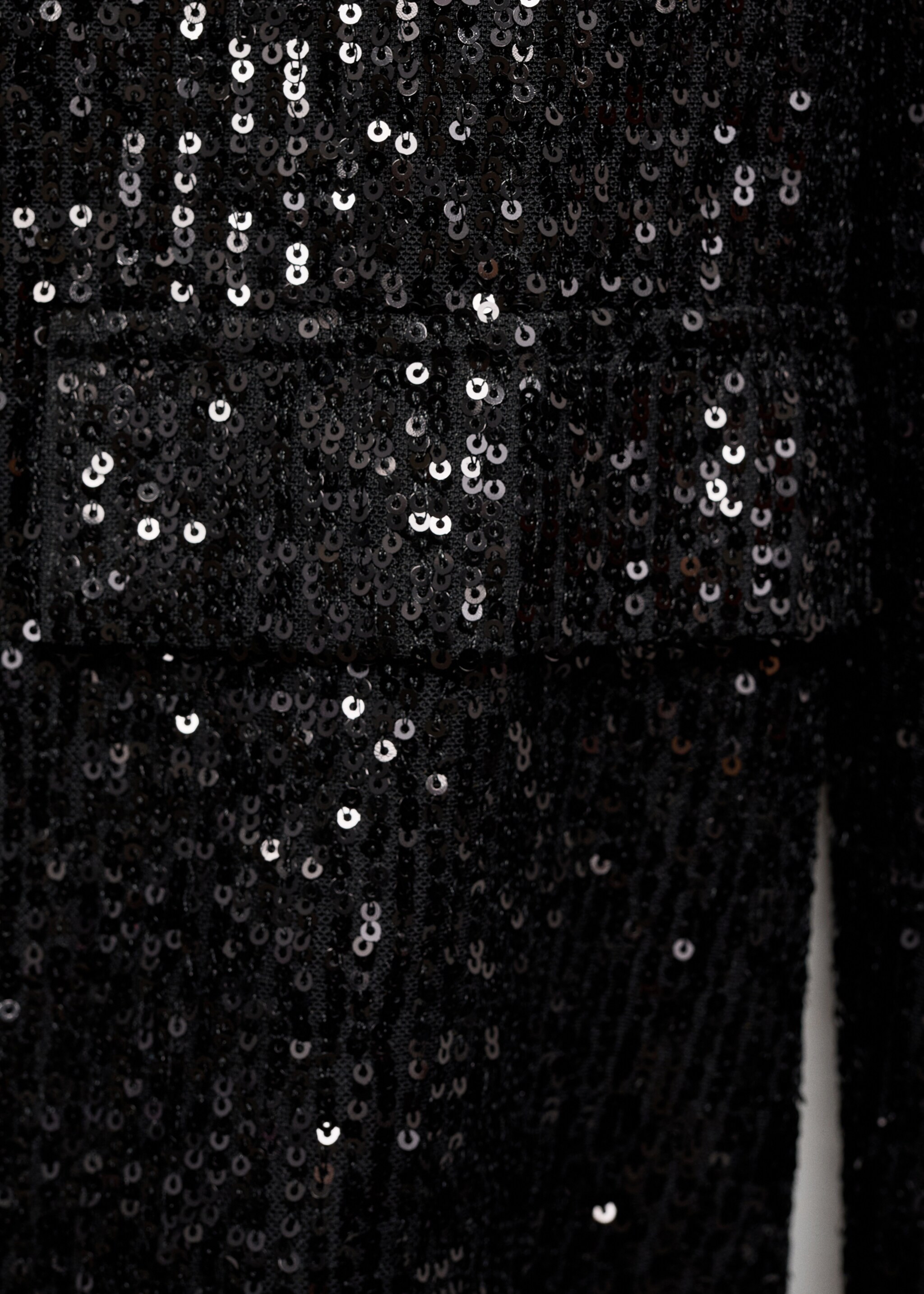 Blazer costume paillettes - Détail de l'article 0, Noir. Ref: 77069061-00.