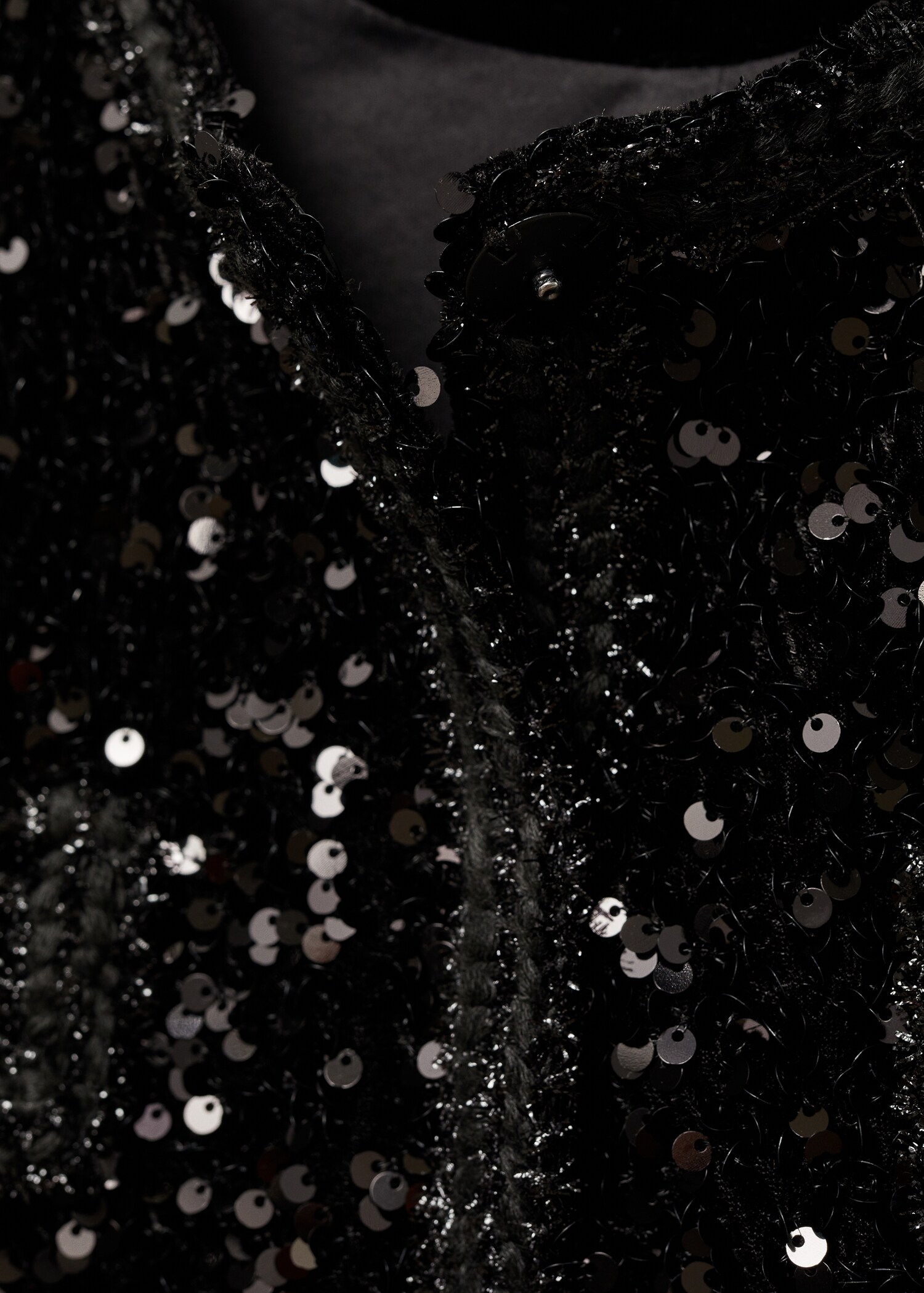 Chaqueta lentejuelas bolsillos - Detalle del artículo 8