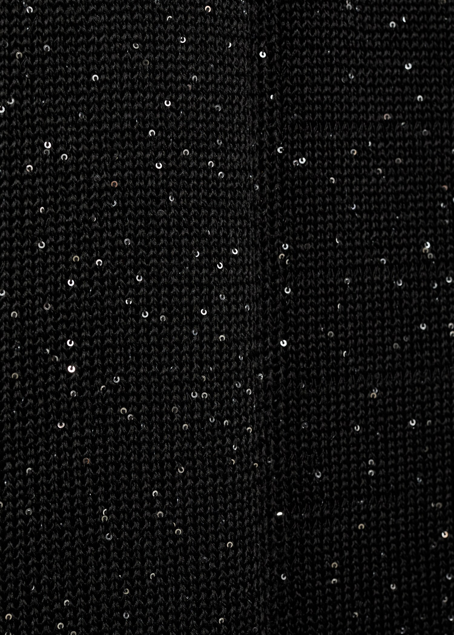 Knitted dress with sequin detail - Details of the article 0