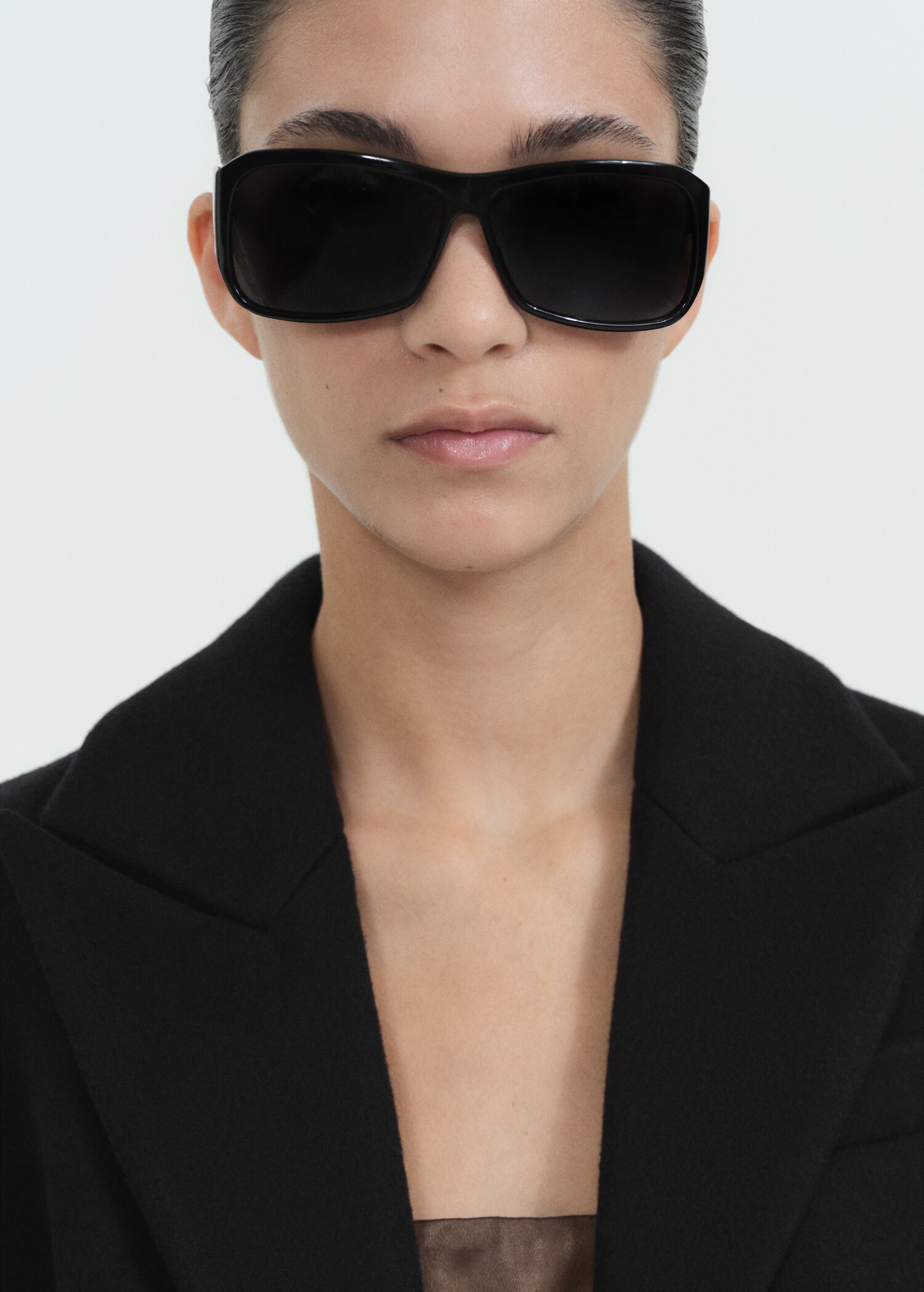 Structured wool coat - Details of the article 1