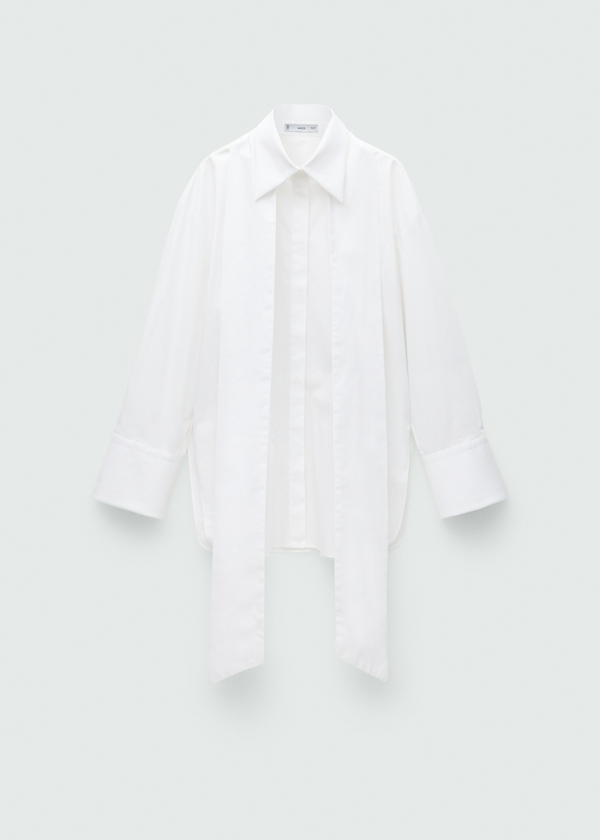 Oversized lace blouse - Article without model, Off White. Ref: 77069075-00.