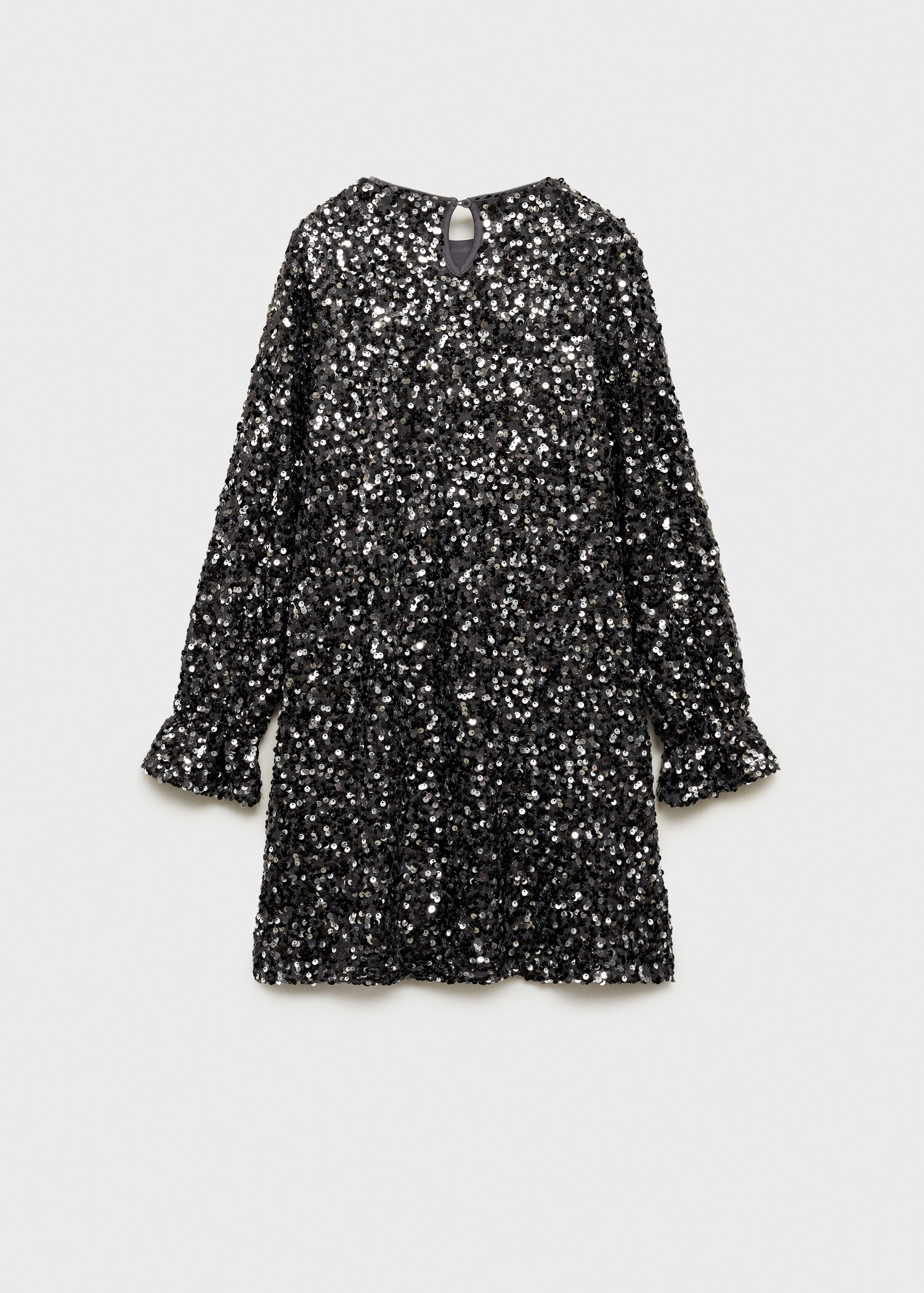 Sequined dress - Reverse of the article