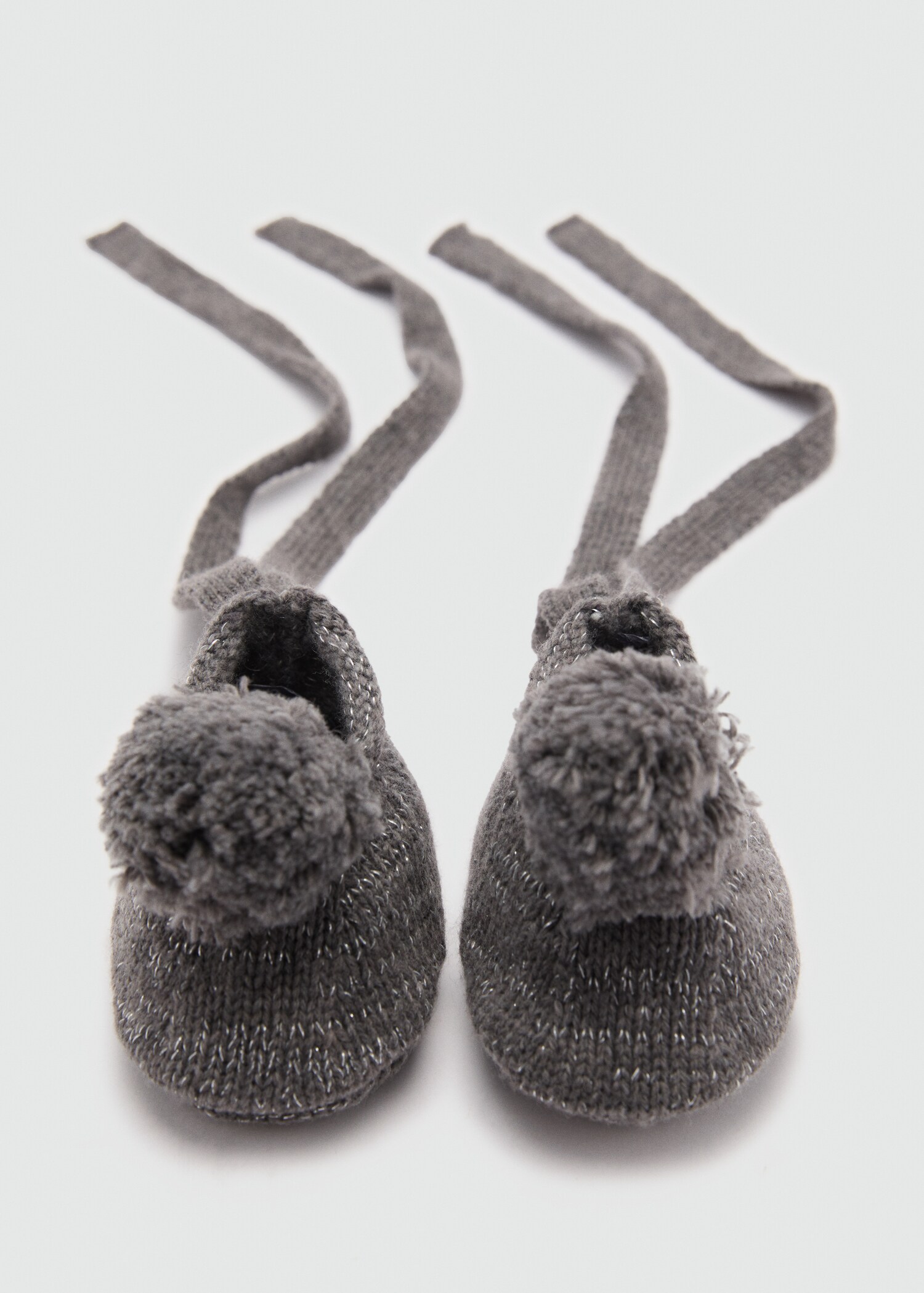Chaussons maille pompon - Détail de l'article 0