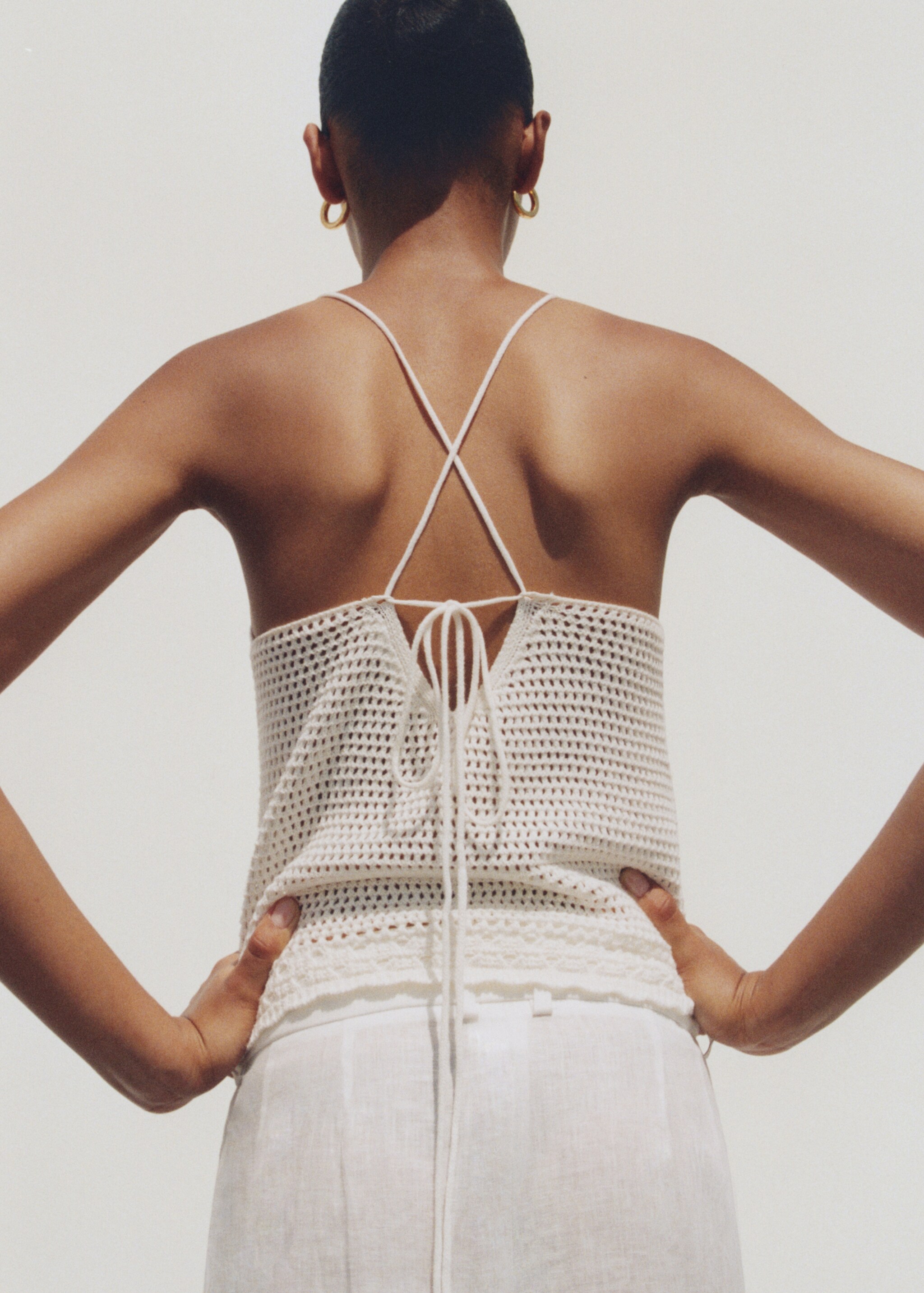 Crochet knitted top - Details of the article 7