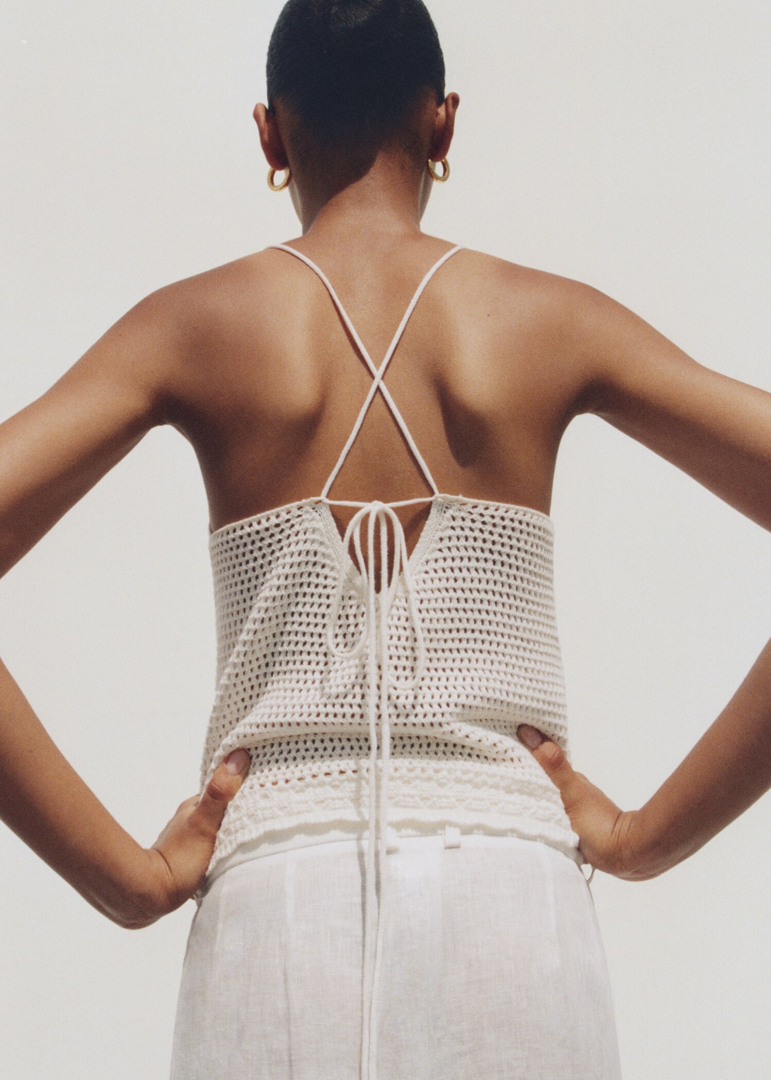 Crochet knitted top - Details of the article 7