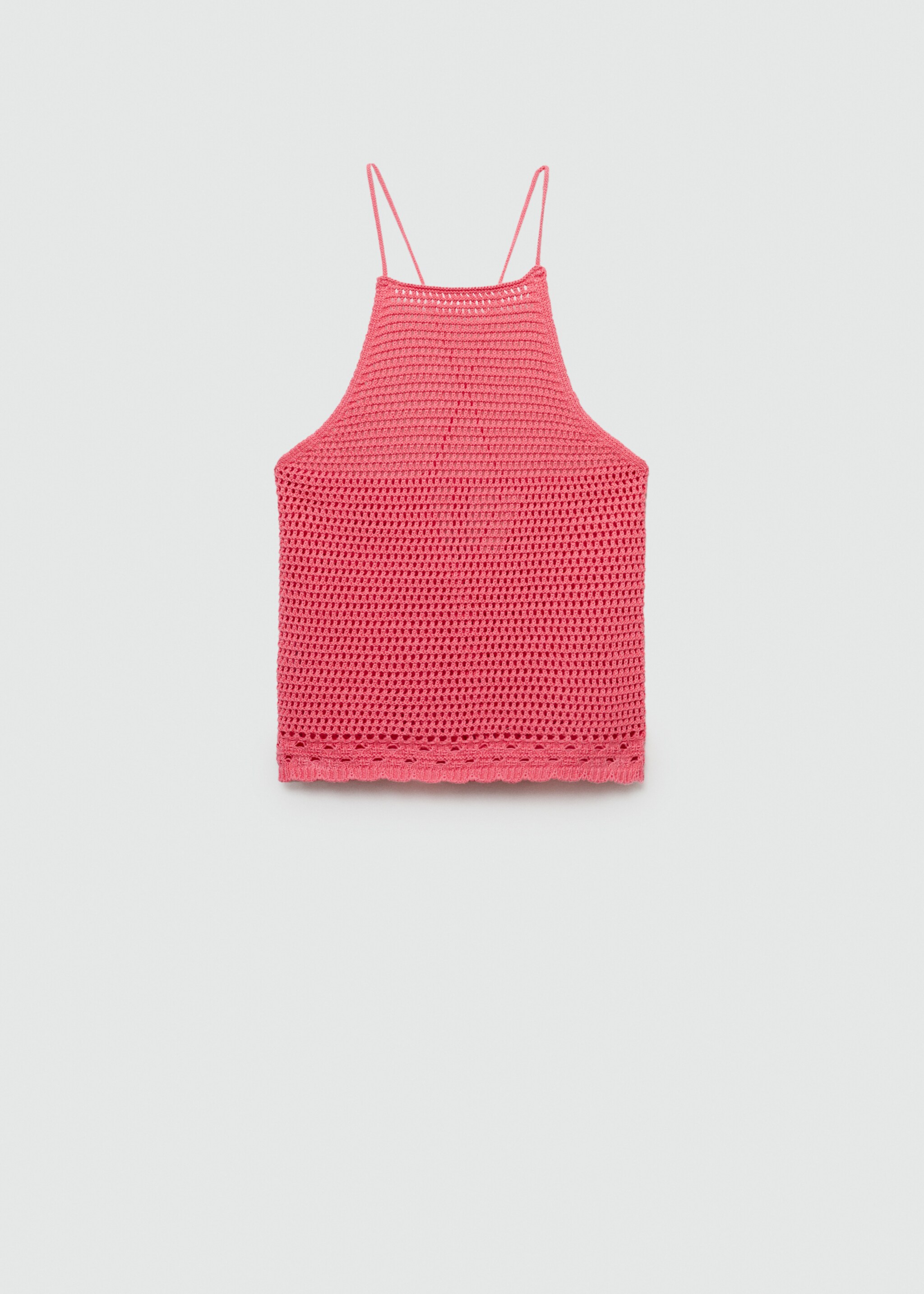 Crochet knitted top - Article without model