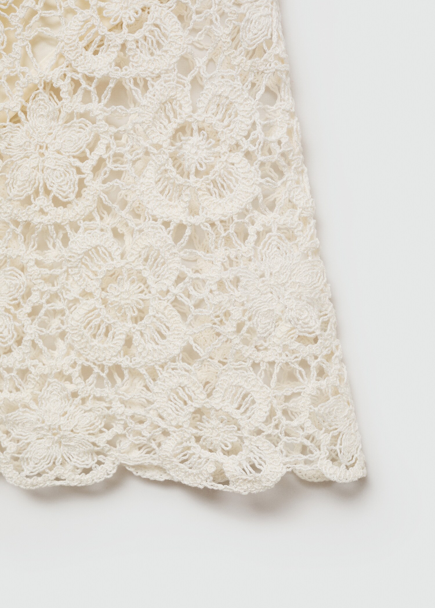 Minigonna crochet fiori - Dettaglio dell'articolo 0