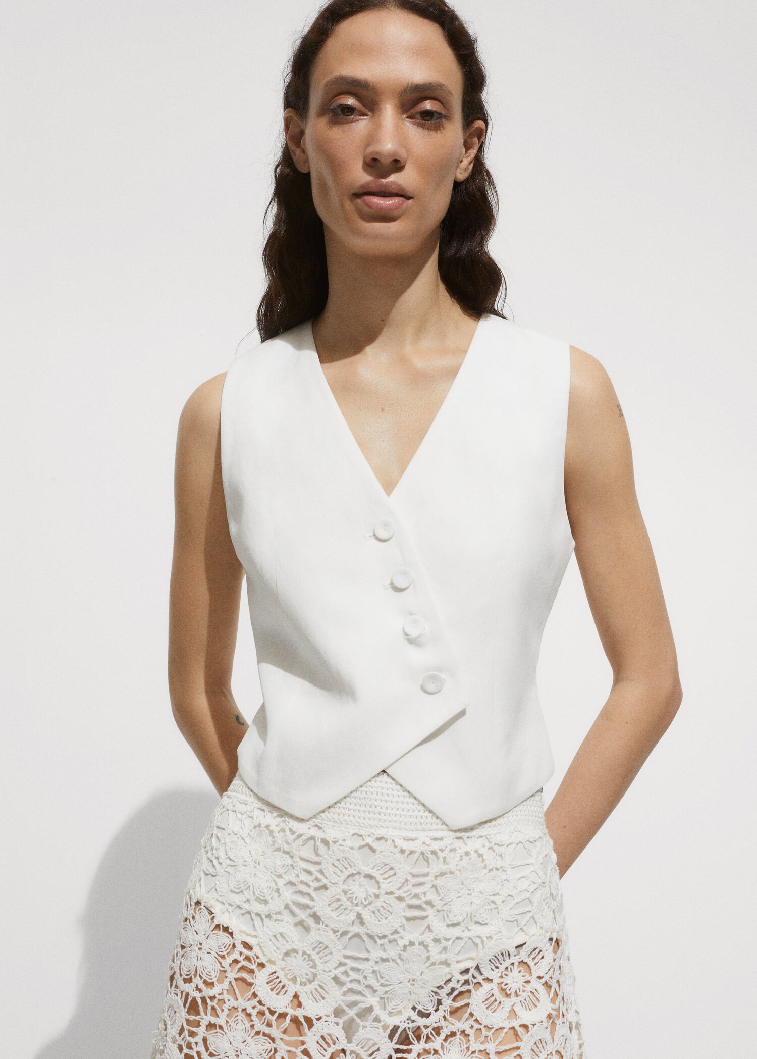 Minigonna crochet fiori - Dettaglio dell'articolo 2