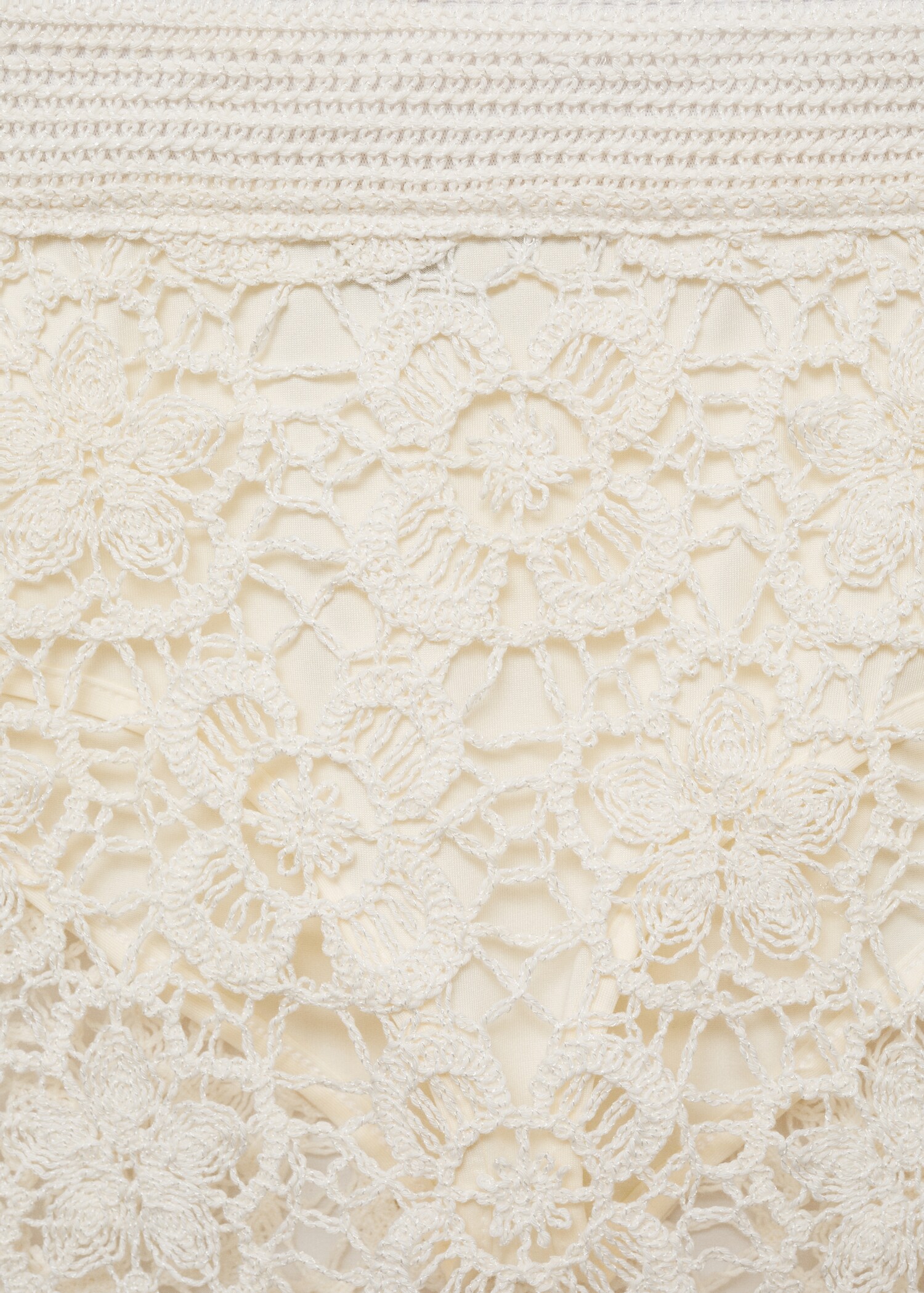 Minigonna crochet fiori - Dettaglio dell'articolo 8