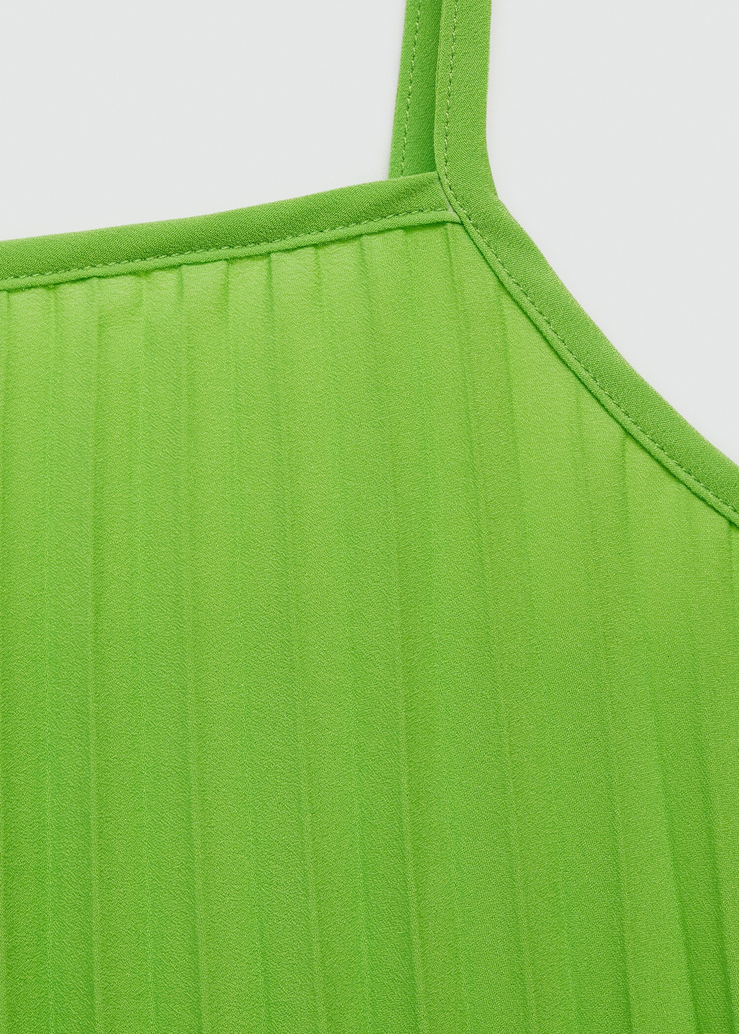 Plissiertes Kleid mit Schleife - Detail des Artikels 0