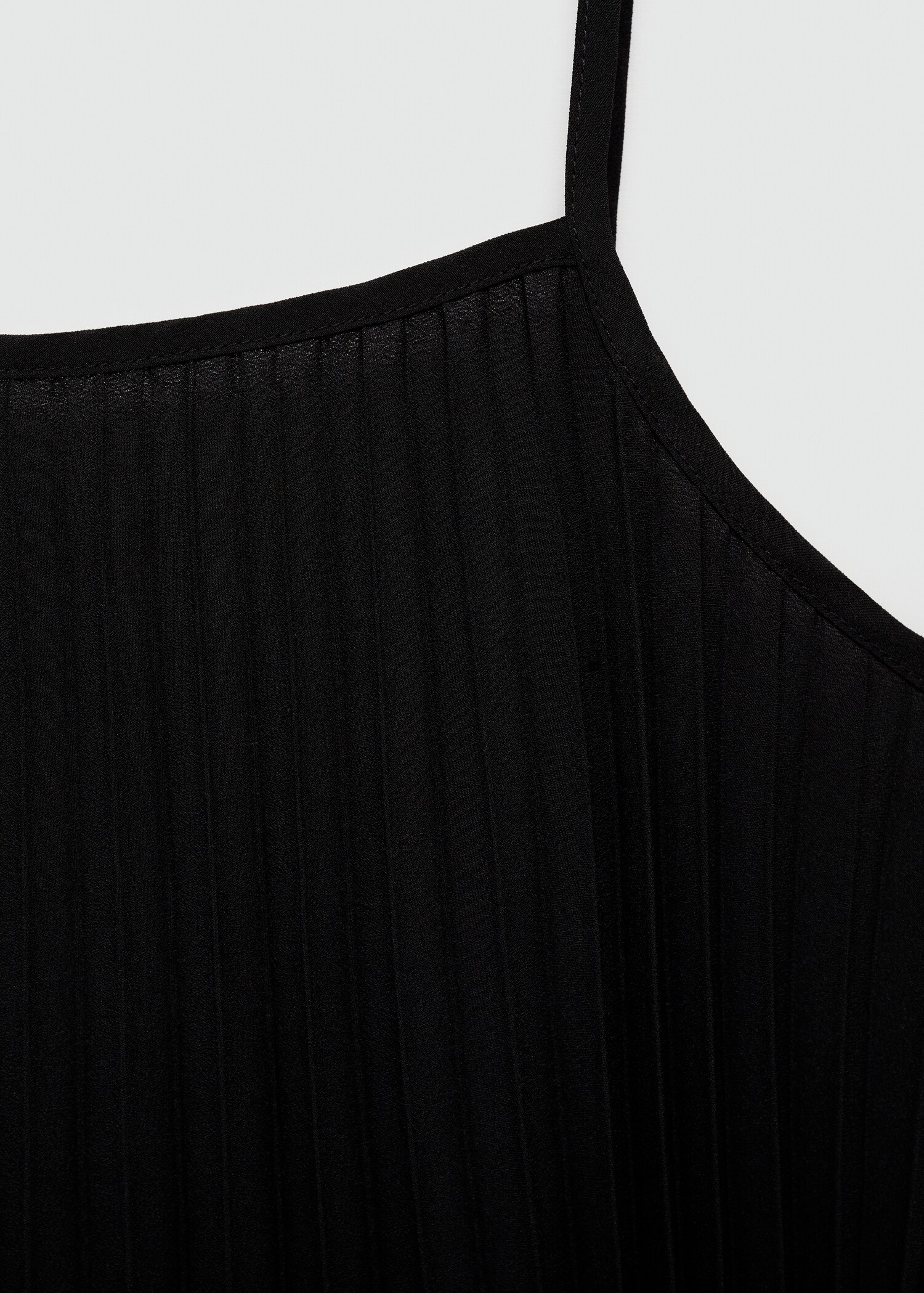 Plissiertes Kleid mit Schleife - Detail des Artikels 0