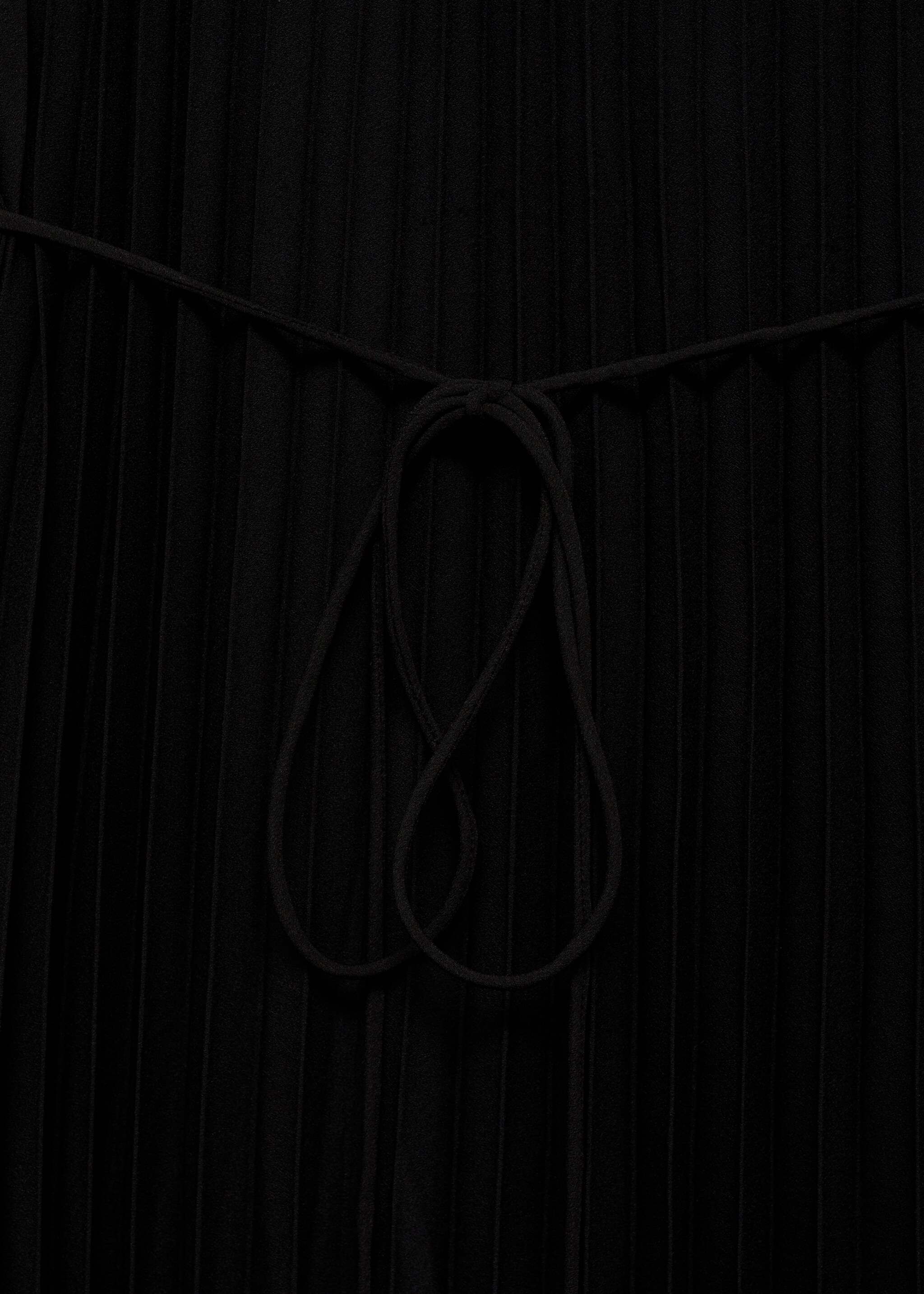 Pleated dress with bow - Details of the article 8