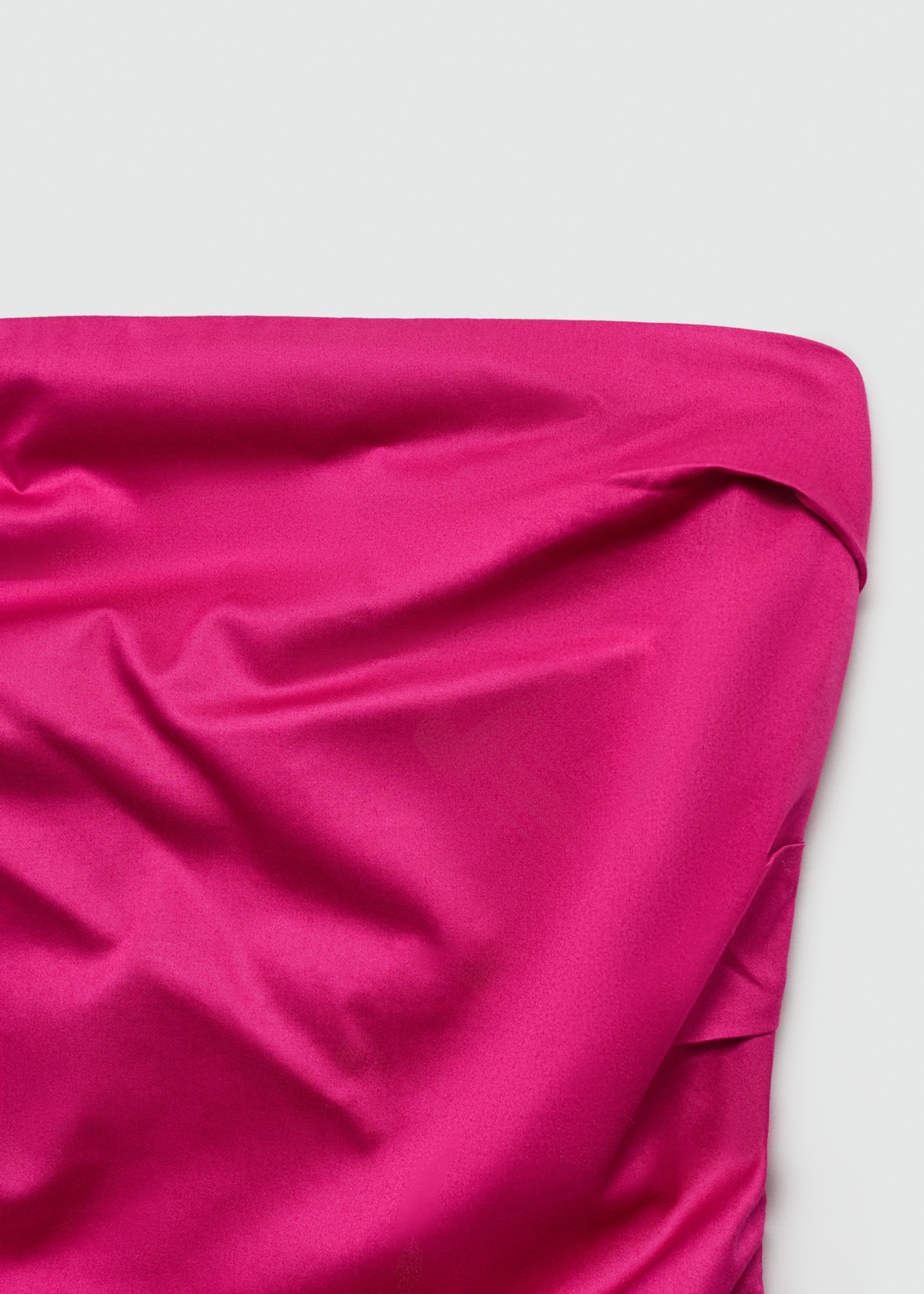 Schulterfreies Kleid mit Drapierung - Detail des Artikels 8