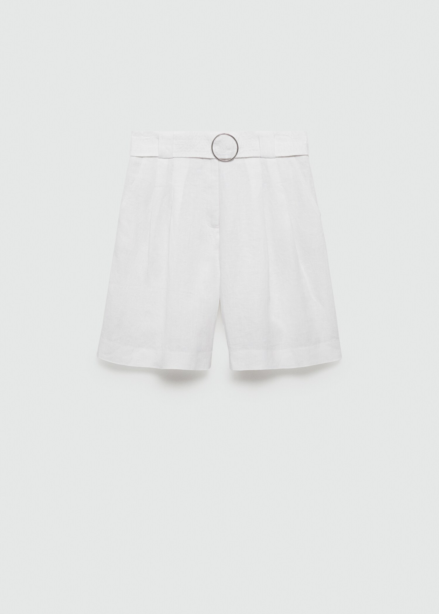 Bermuda lin ceinture - Article sans modèle