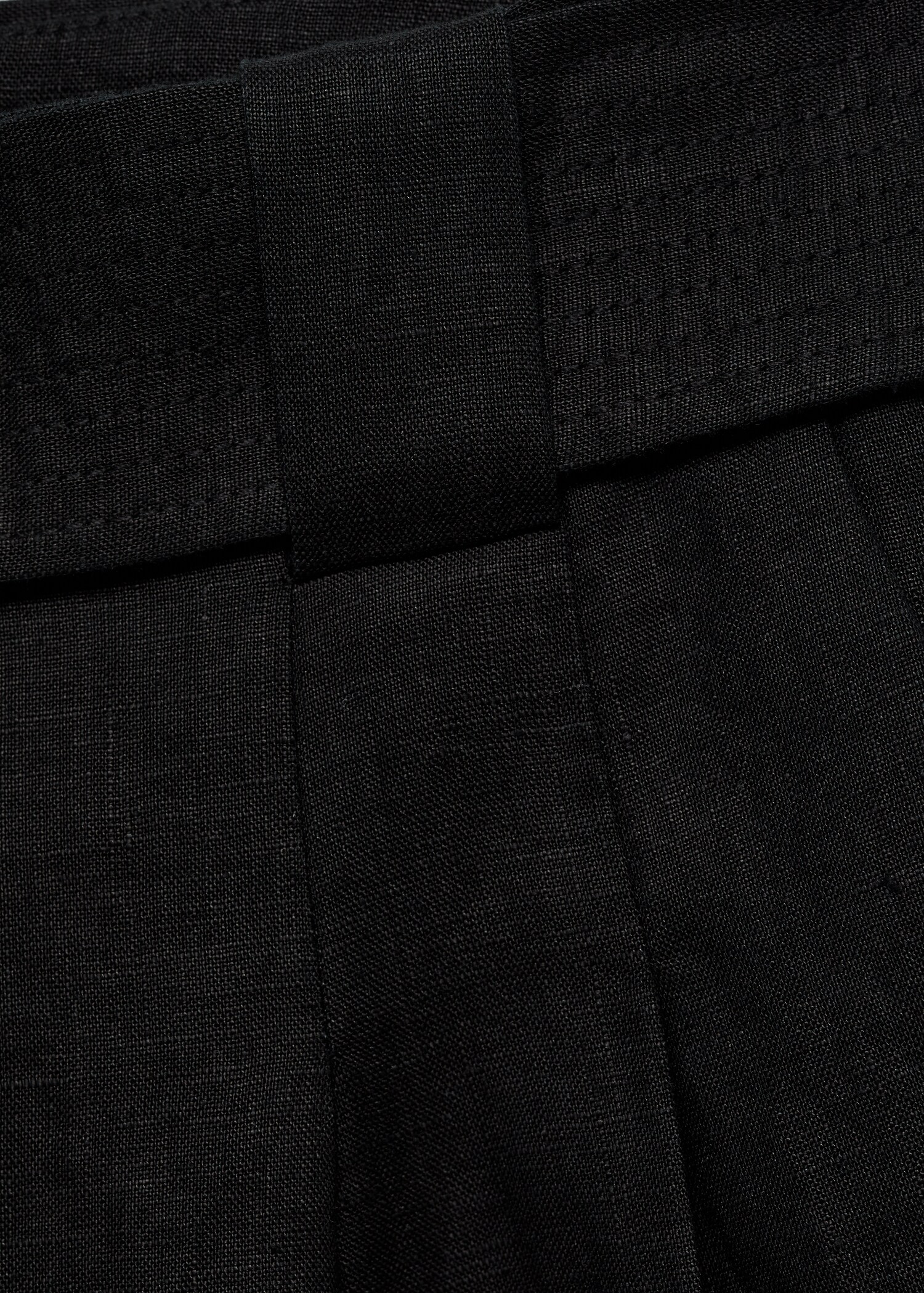 Bermuda lin ceinture - Détail de l'article 0
