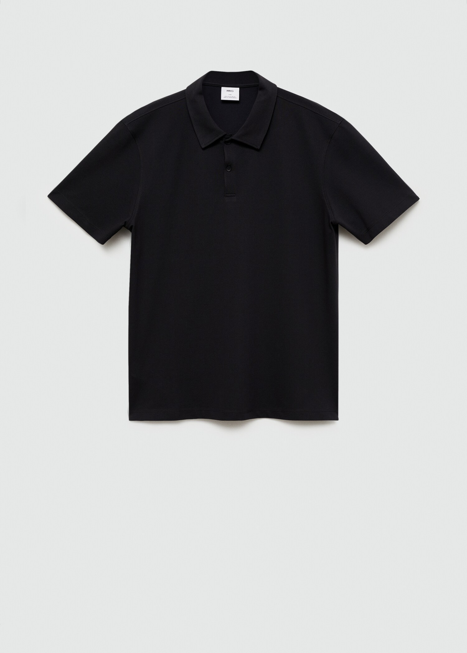 Πόλο slim fit βαμβάκι πικέ υφή - Προϊόν χωρίς μοντέλο