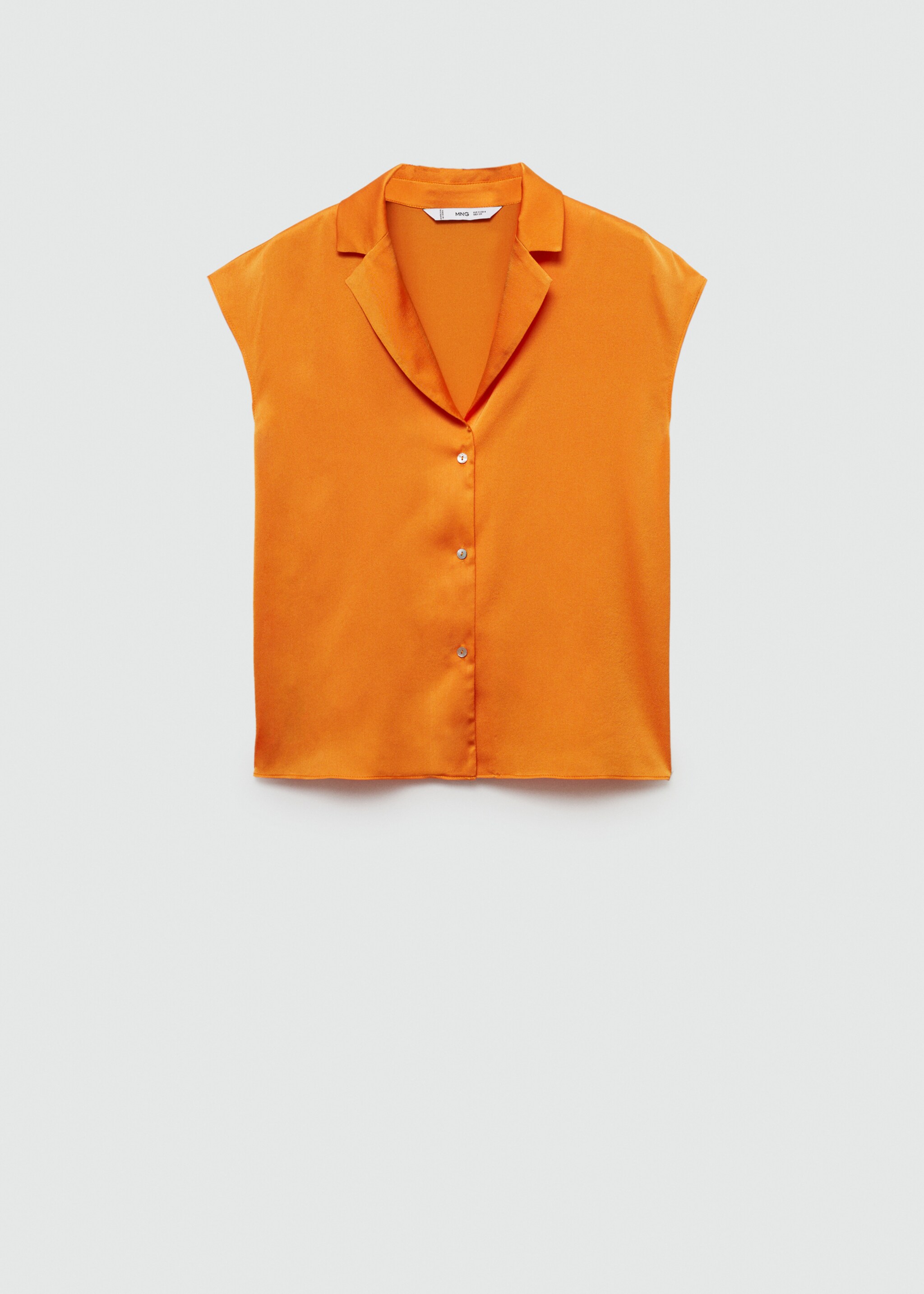 Camisa fluida satinada - Artículo sin modelo