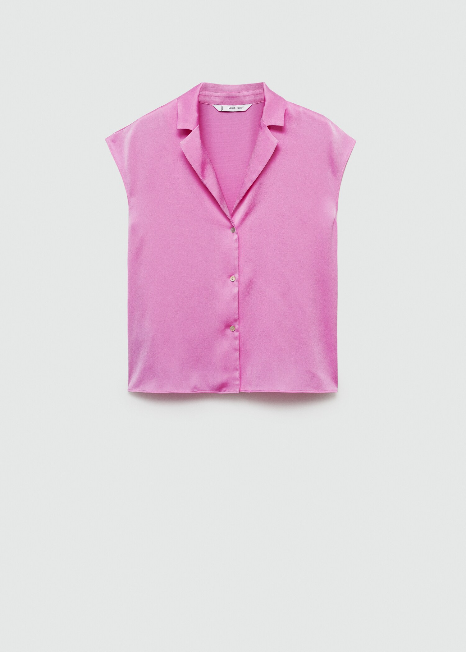 Camicia fluida satinata - Articolo senza modello