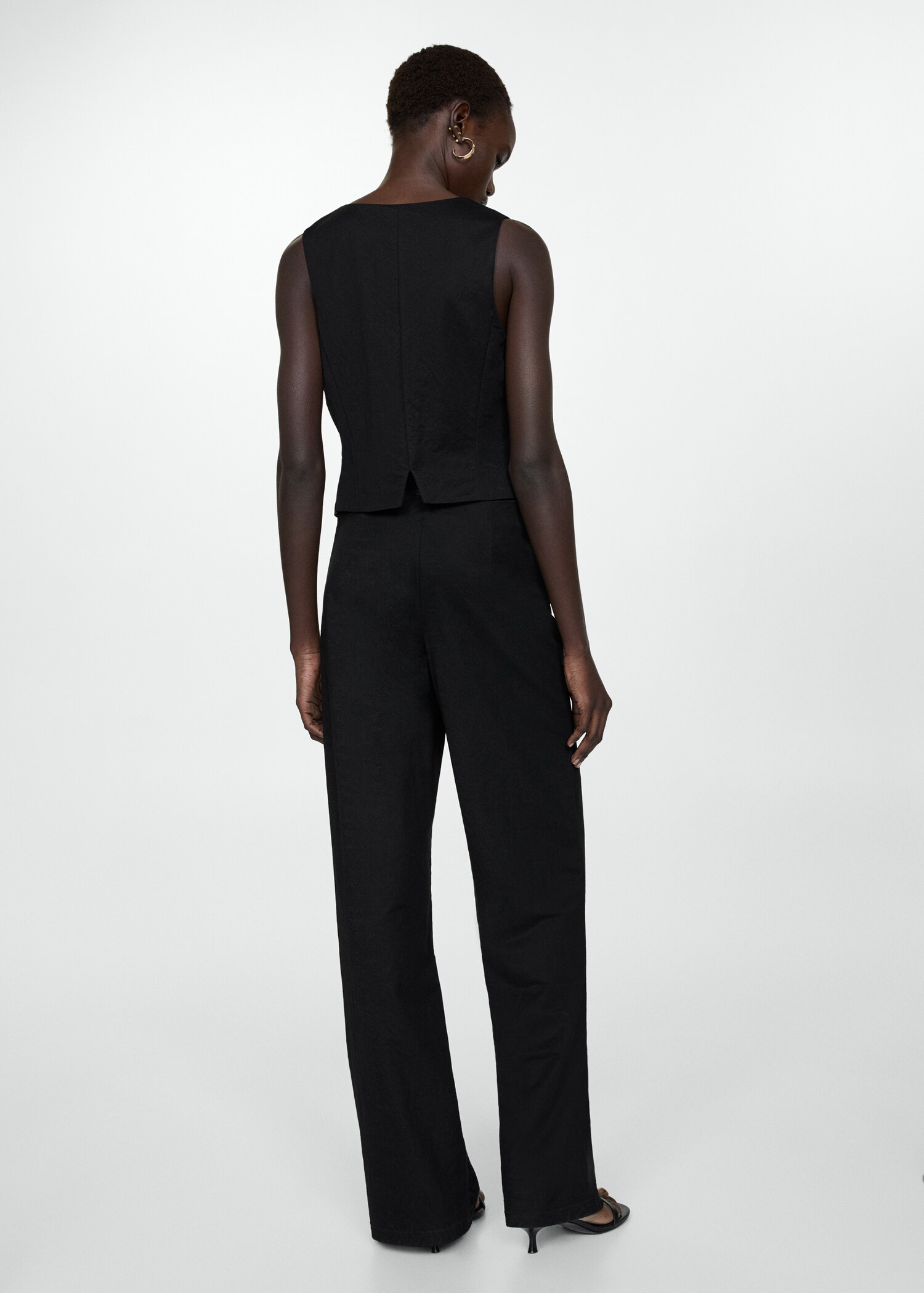 Pantalon droit fluide - Verso de l’article