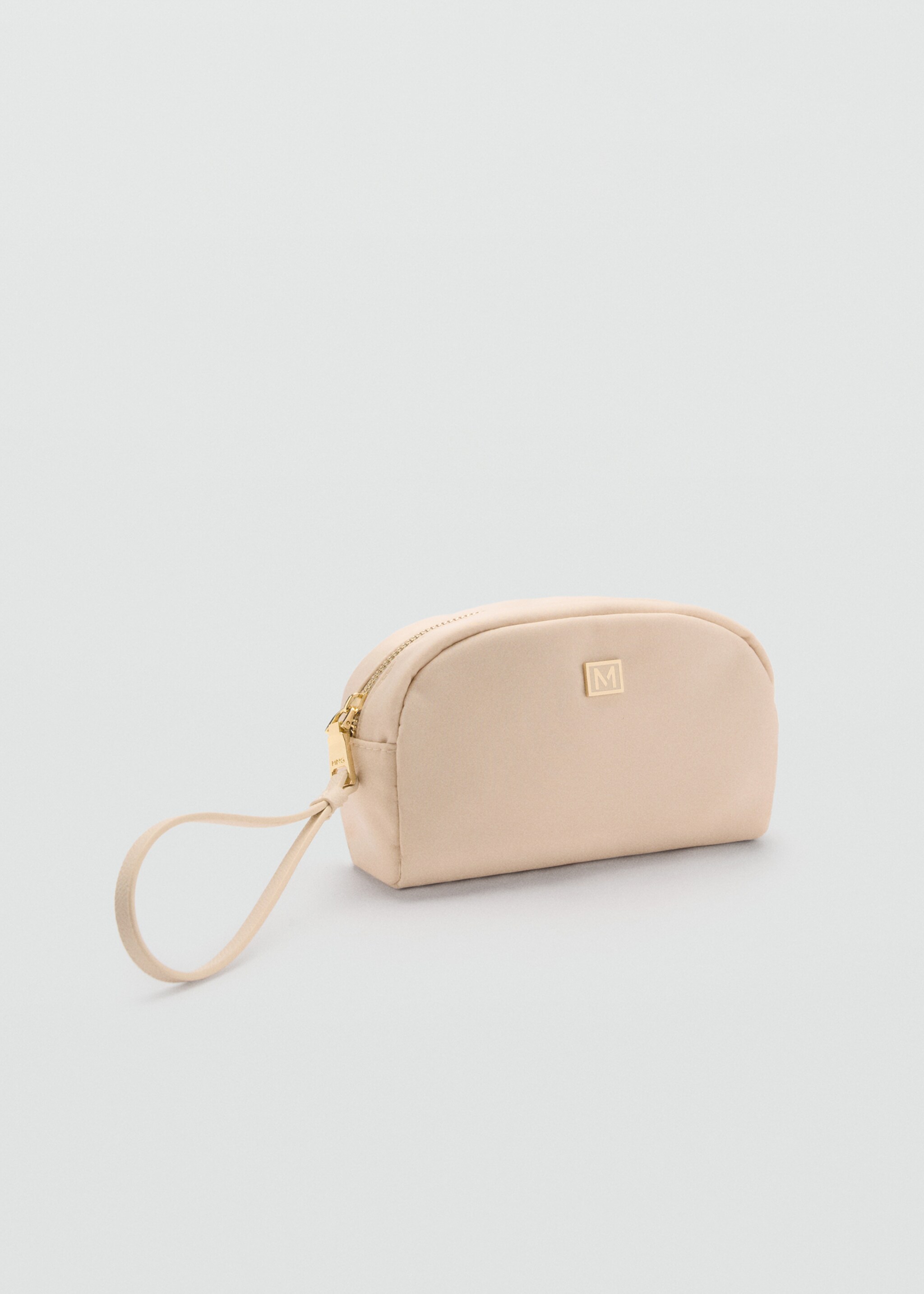 Zipped toiletry bag with logo - Medium plane, Off White. Ref: 77070362-00.